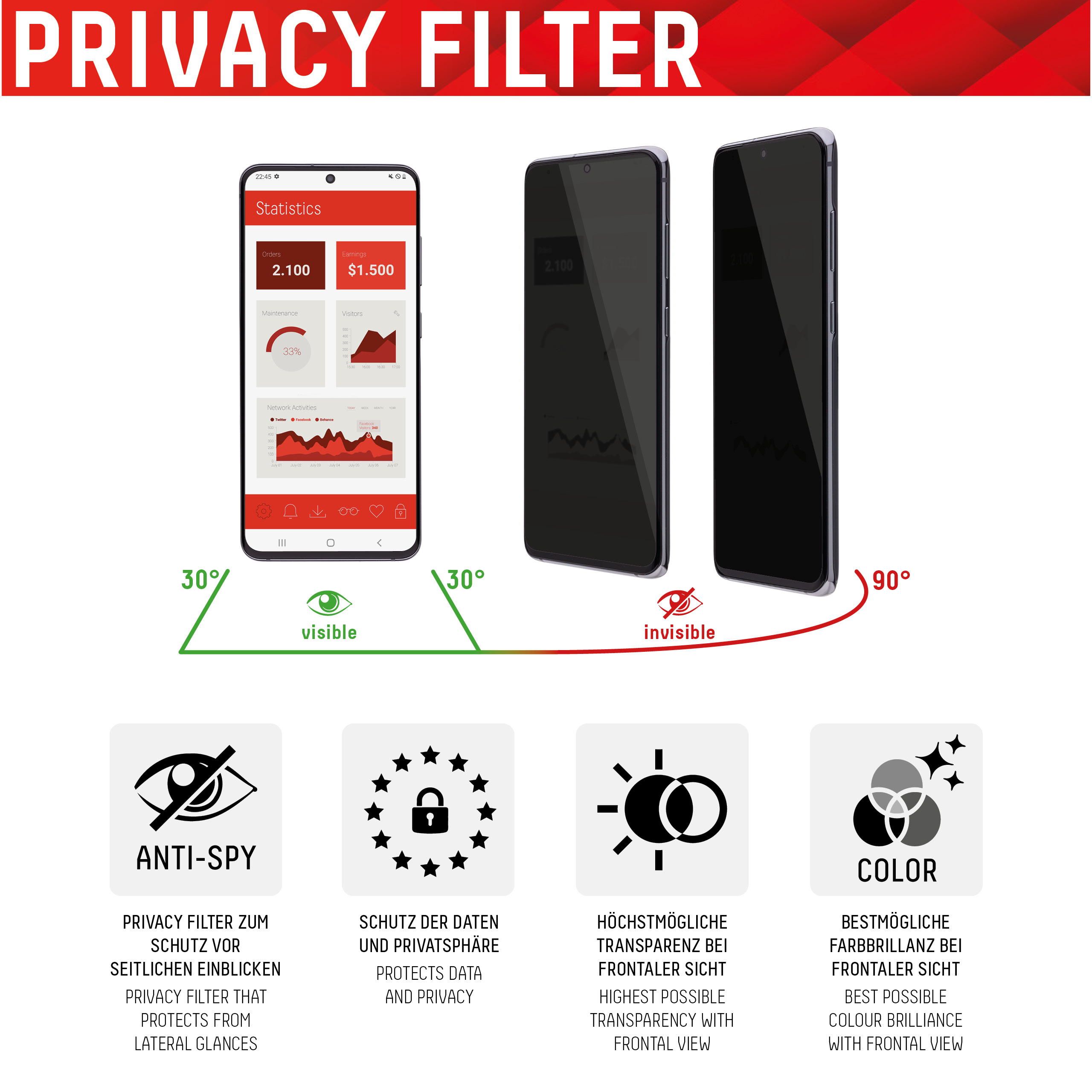 DISPLEX PRIVACY GLASS FC IPHONE 14 PRO
