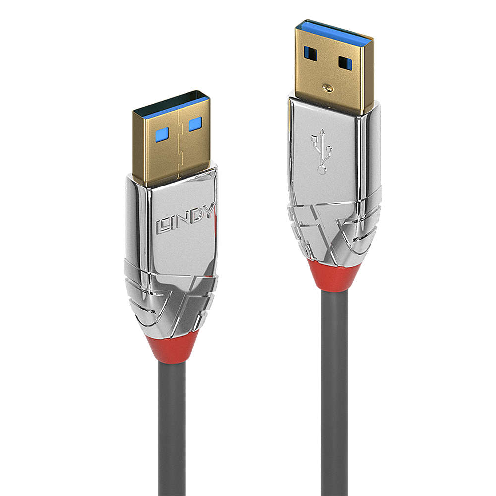 LINDY USB 3.0 Kabel Typ A/A Cromo Line M/M 5m