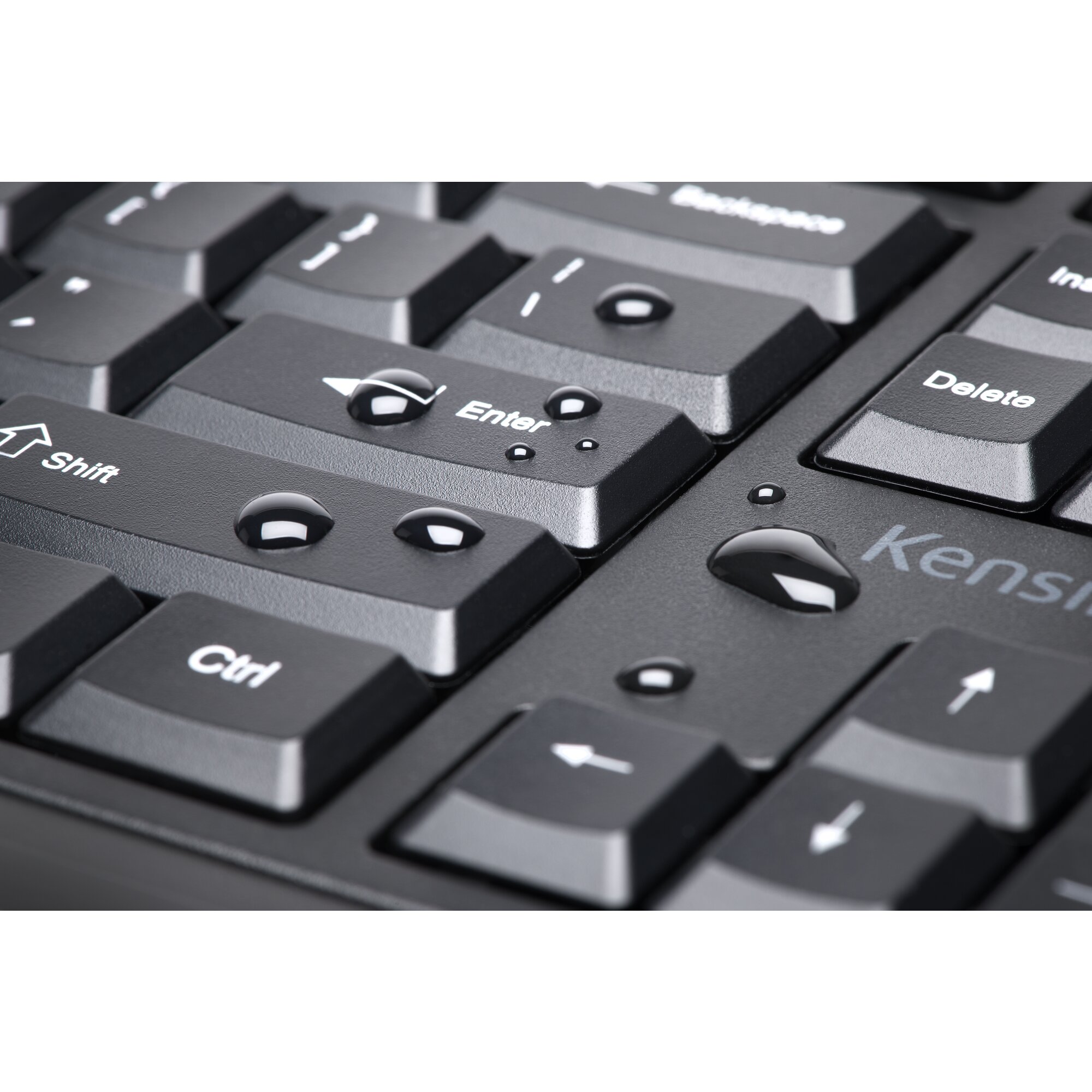 Kensington Pro Fit® ergonomische Tastatur kabellos schwarz