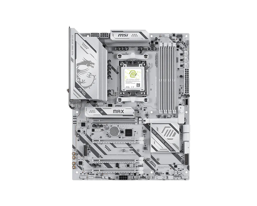 MSI MAG B850 GAMING PLUS MAX WIFI AM5 MB 4xDDR5 4xSATA 3xM.2