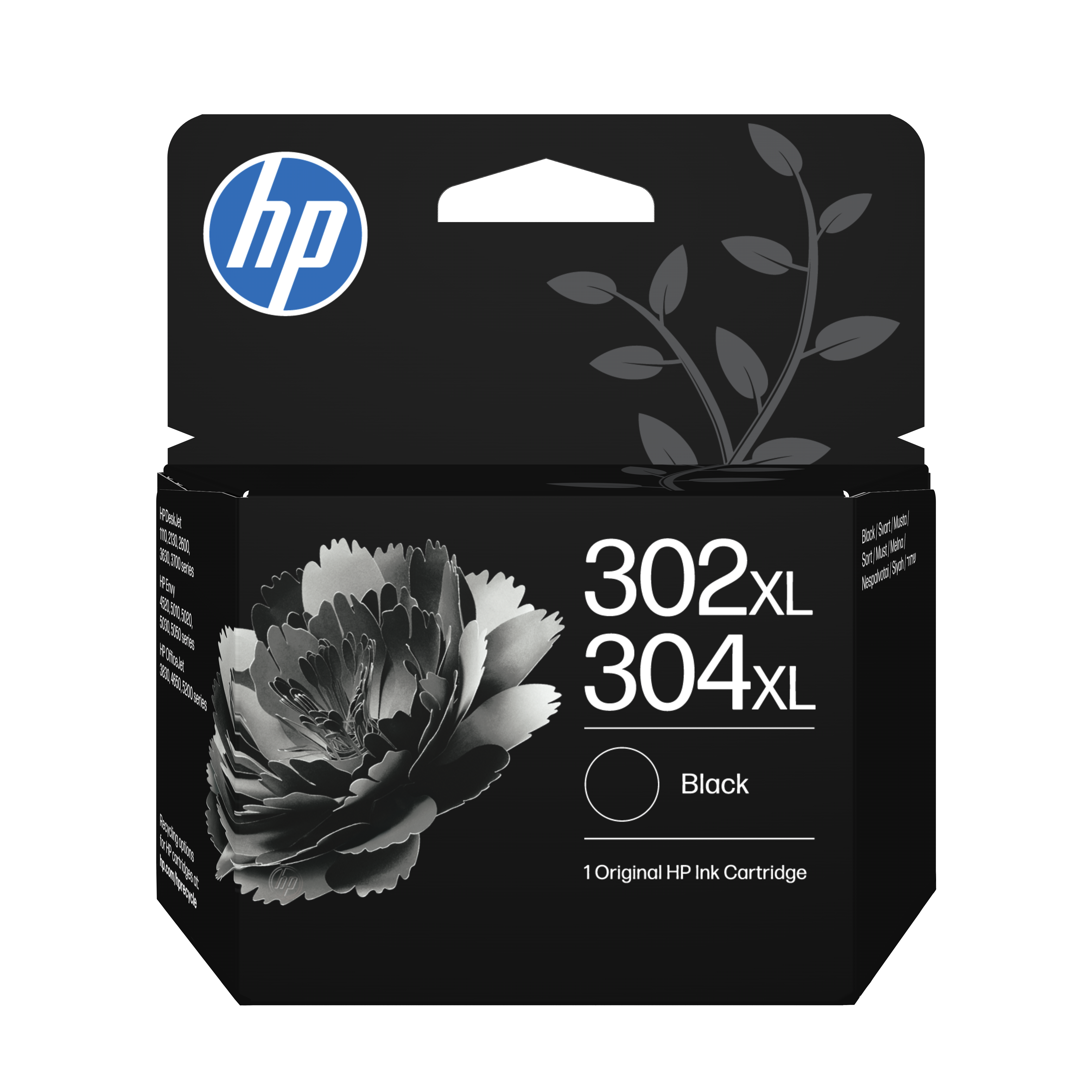 HP 302XL/304XL Schwarz Tintenpatrone