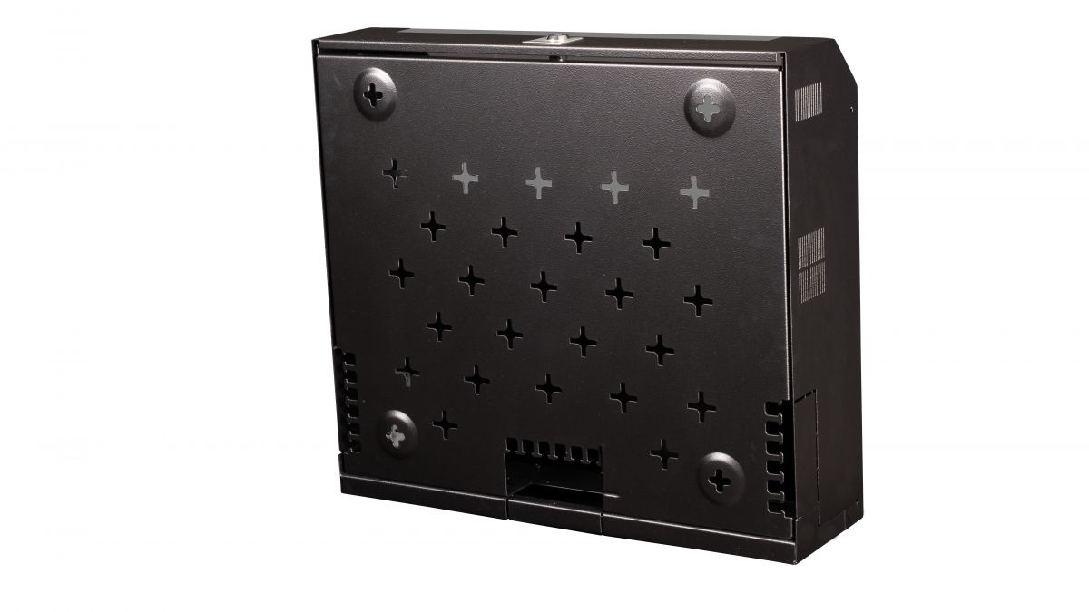 Equip 19 Netzwerkschrank Stahltür SF 500x475mm 5HE schwarz