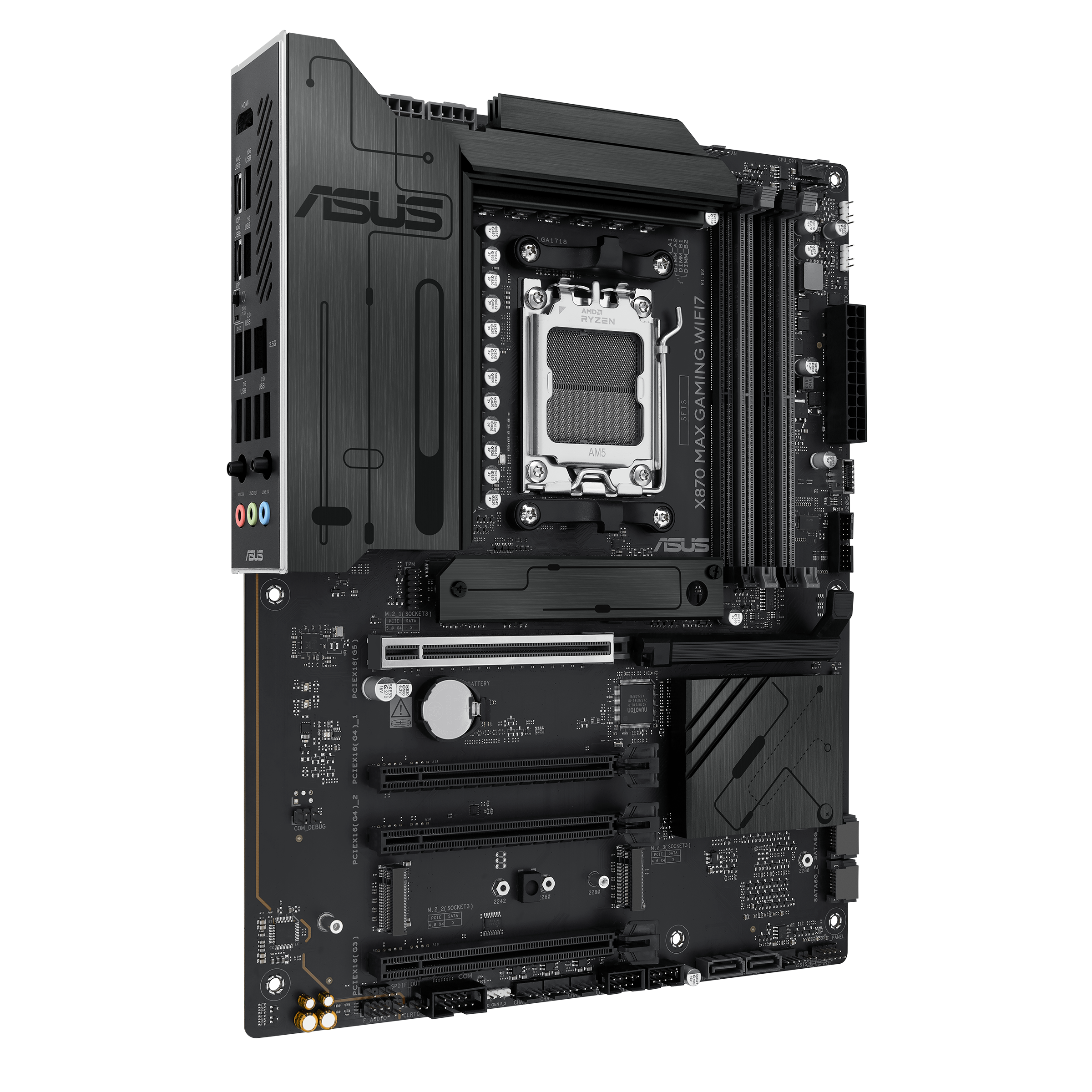 ASUS X870 MAX GAMING WIFI7 AM5 MB 4xDDR5