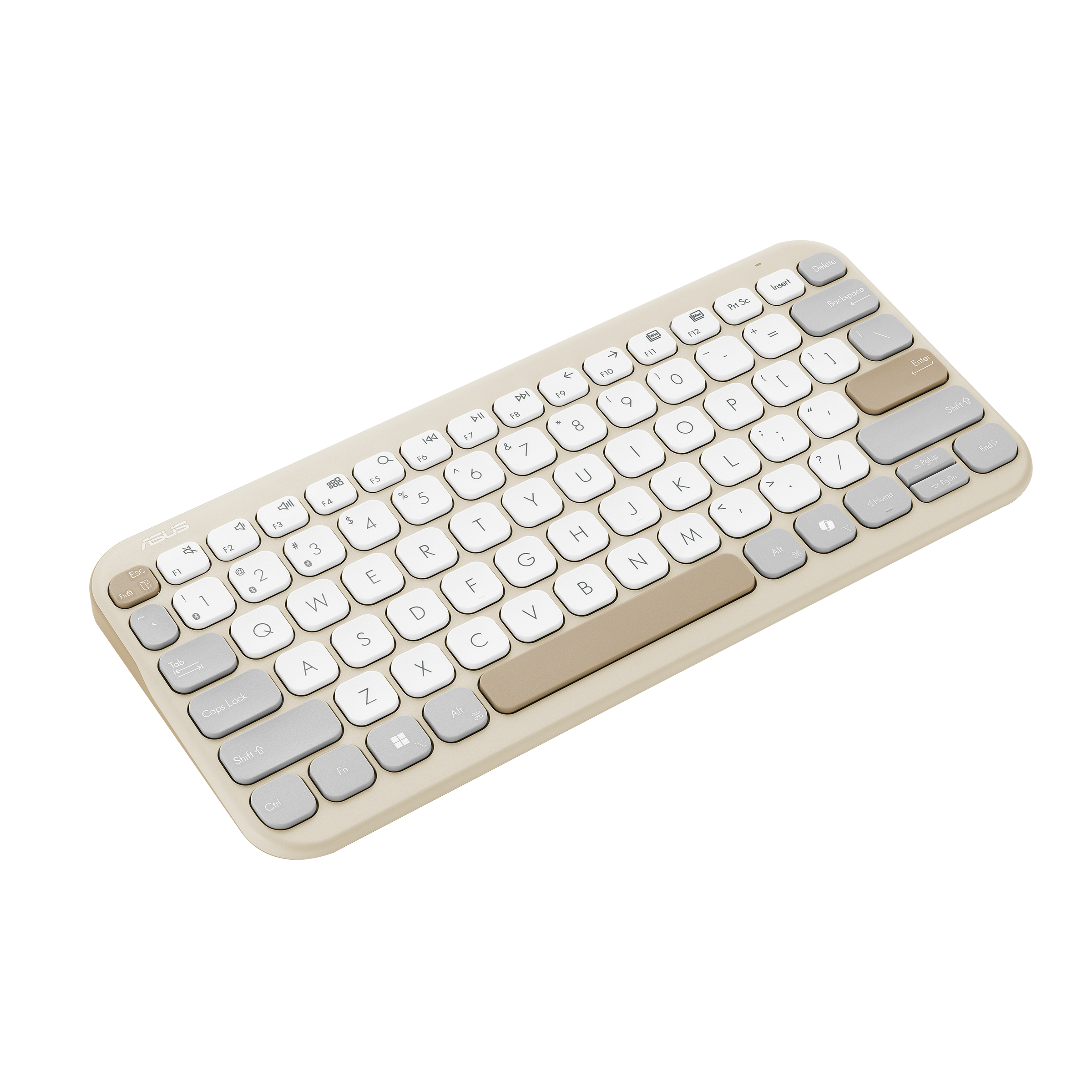 ASUS KW100 Marshmallow Tastatur beige