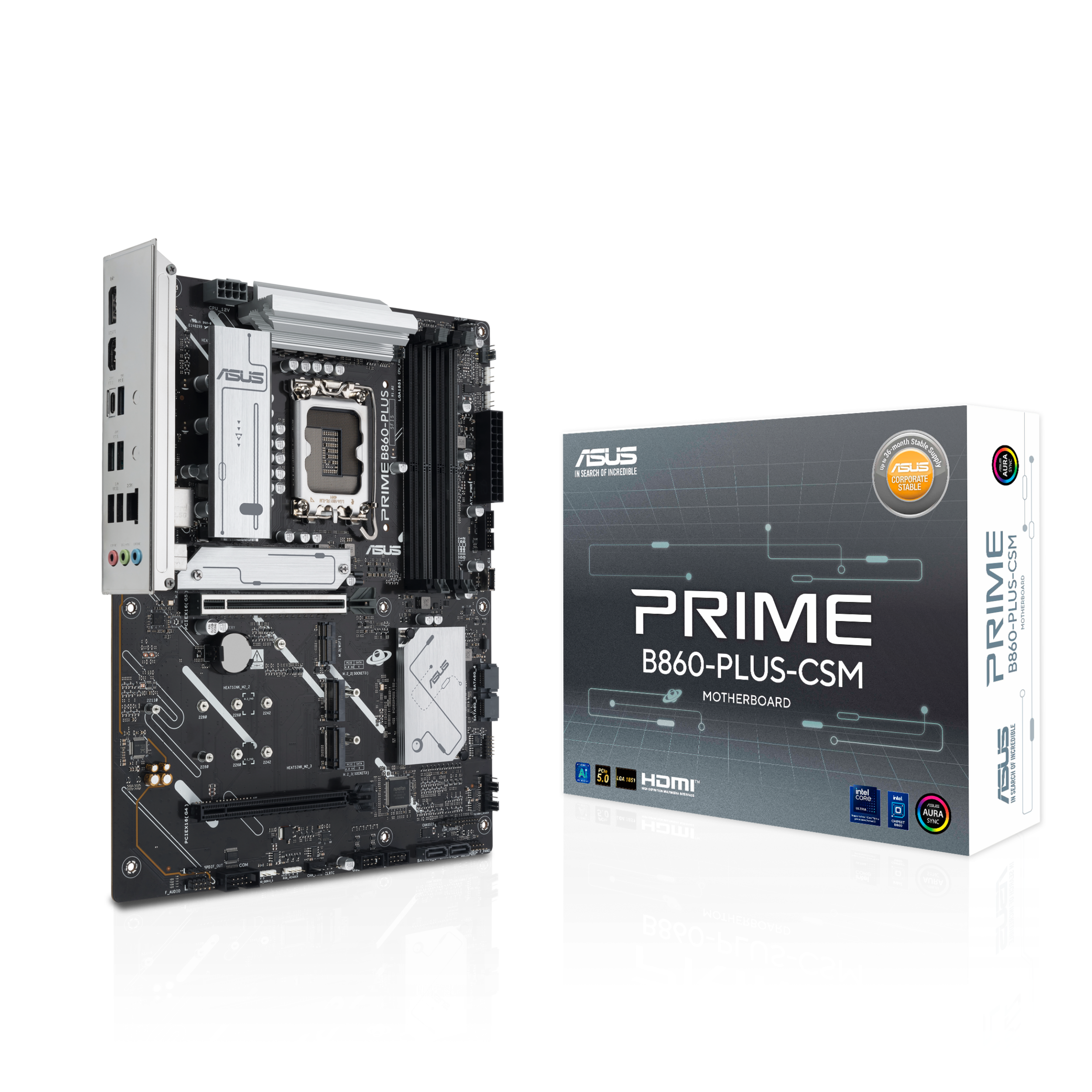 ASUS PRIME B860-PLUS-CSM (INTEL,1851,DDR5,ATX)