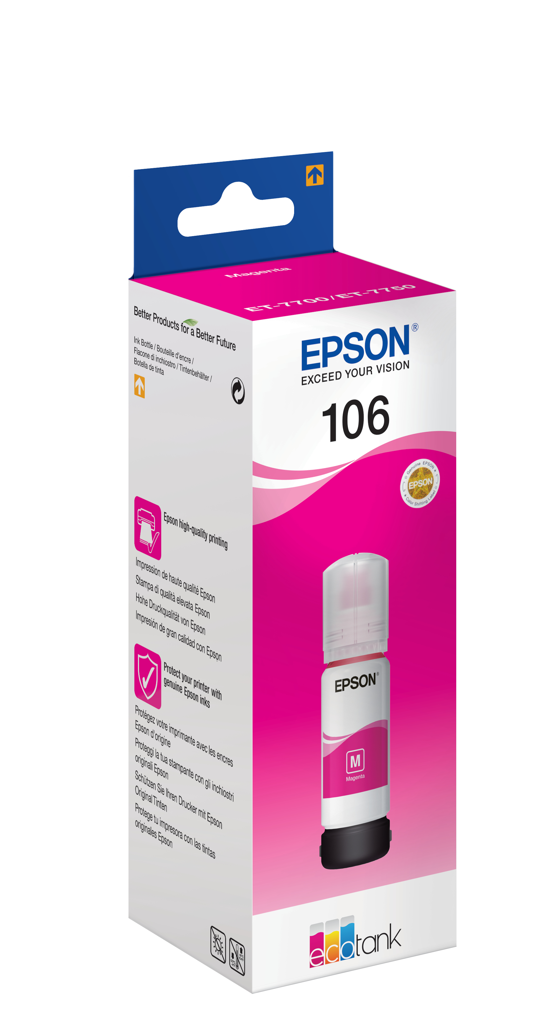 EPSON 106/T00R34 magenta Tintenflasche