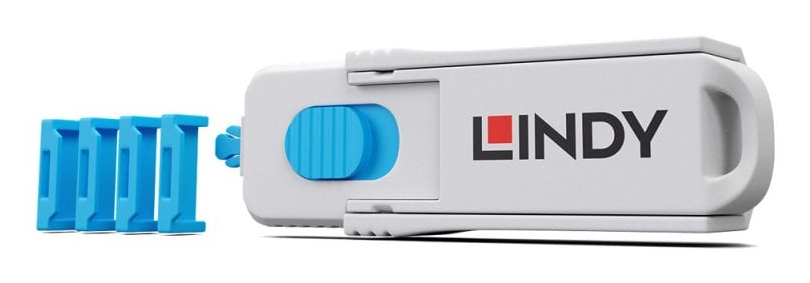 HDMI-Port-Schlüssel mit 4 Schlössern, Schloss