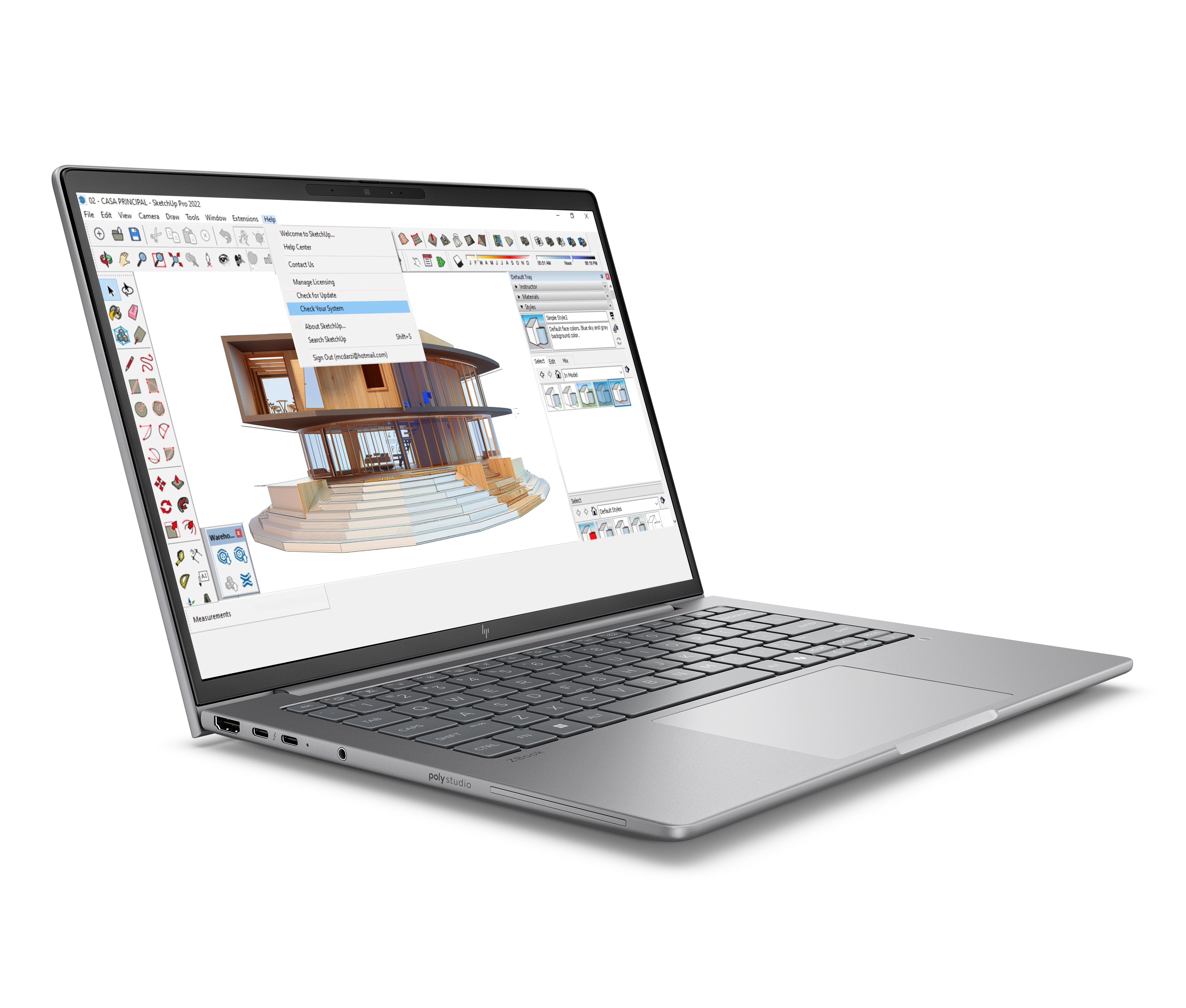 HP ZBook 8 G1i Intel Core Ultra 7 255H 35,56cm 14Zoll 2,5k 32GB 1TB/SSD NVIDIA RTX 500 Ada 4GB W11P 3J Gar (DE)