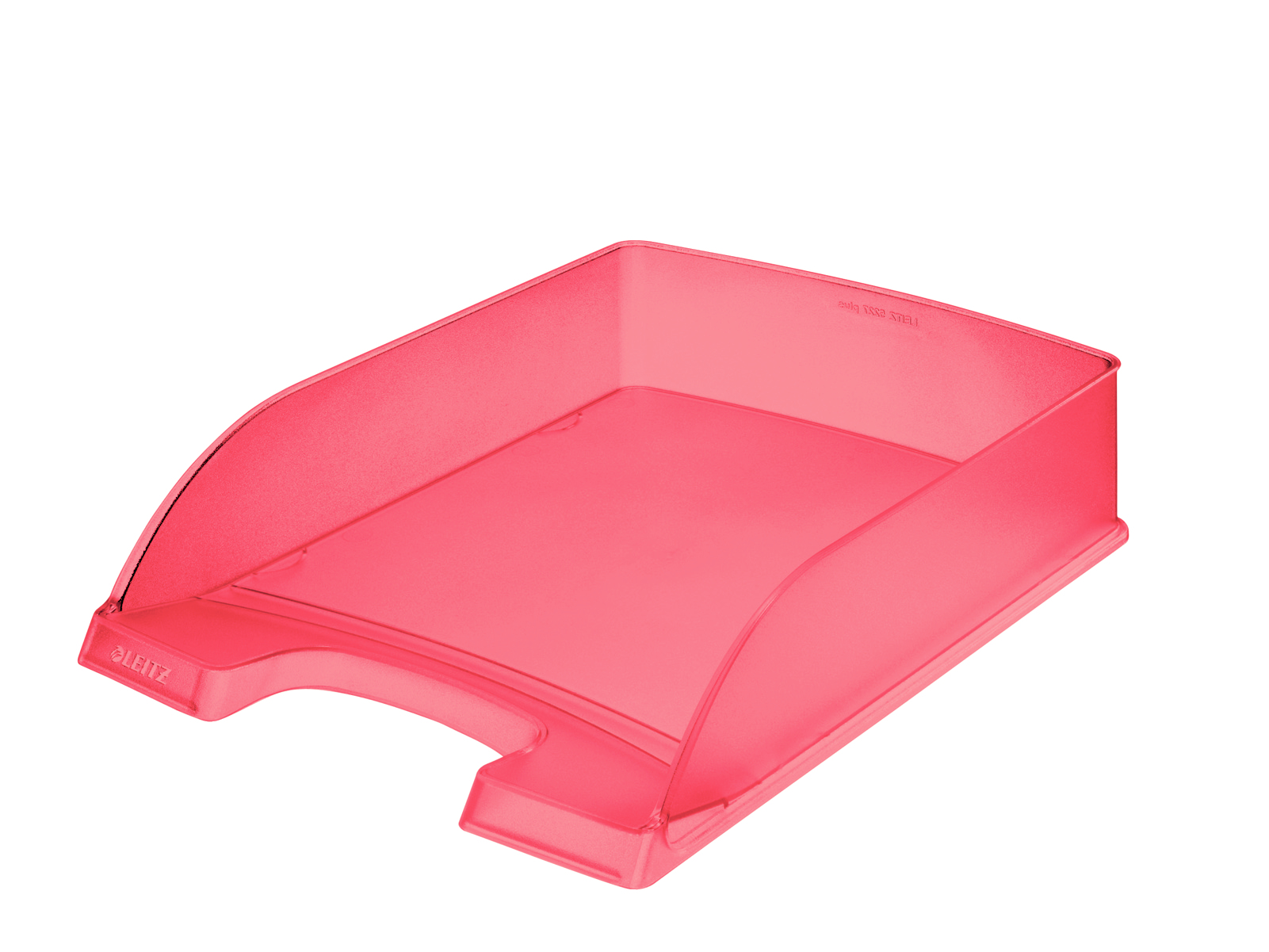 LEITZ Briefablage Plus 52270026 rot-transparent DIN A4, 1 St.