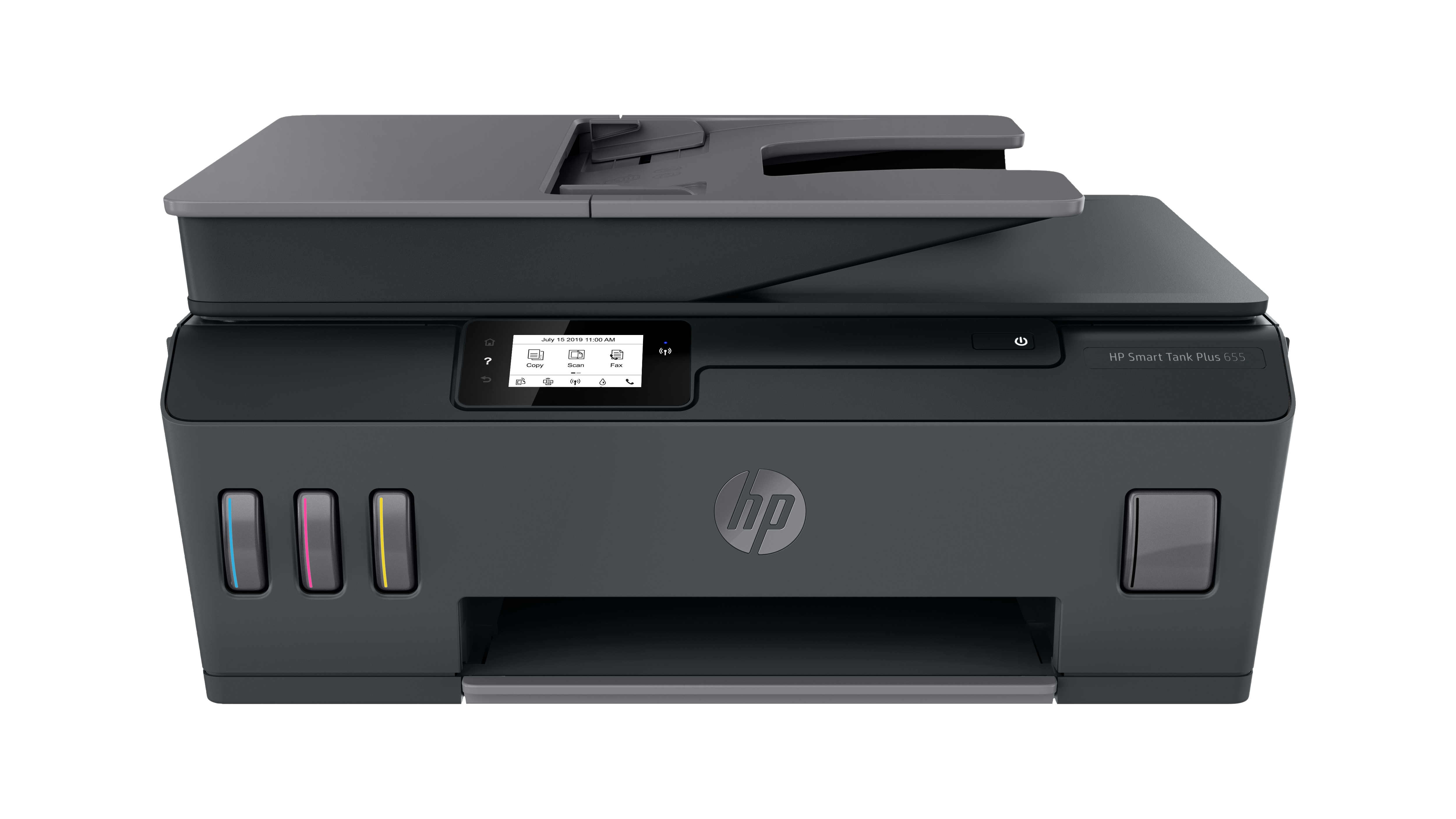 AKTION: HP Smart Tank Plus 655 Wireless All-in-One 4 in 1 Tintenstrahl-Multifunktionsdrucker grau mit 20 Euro CashBack