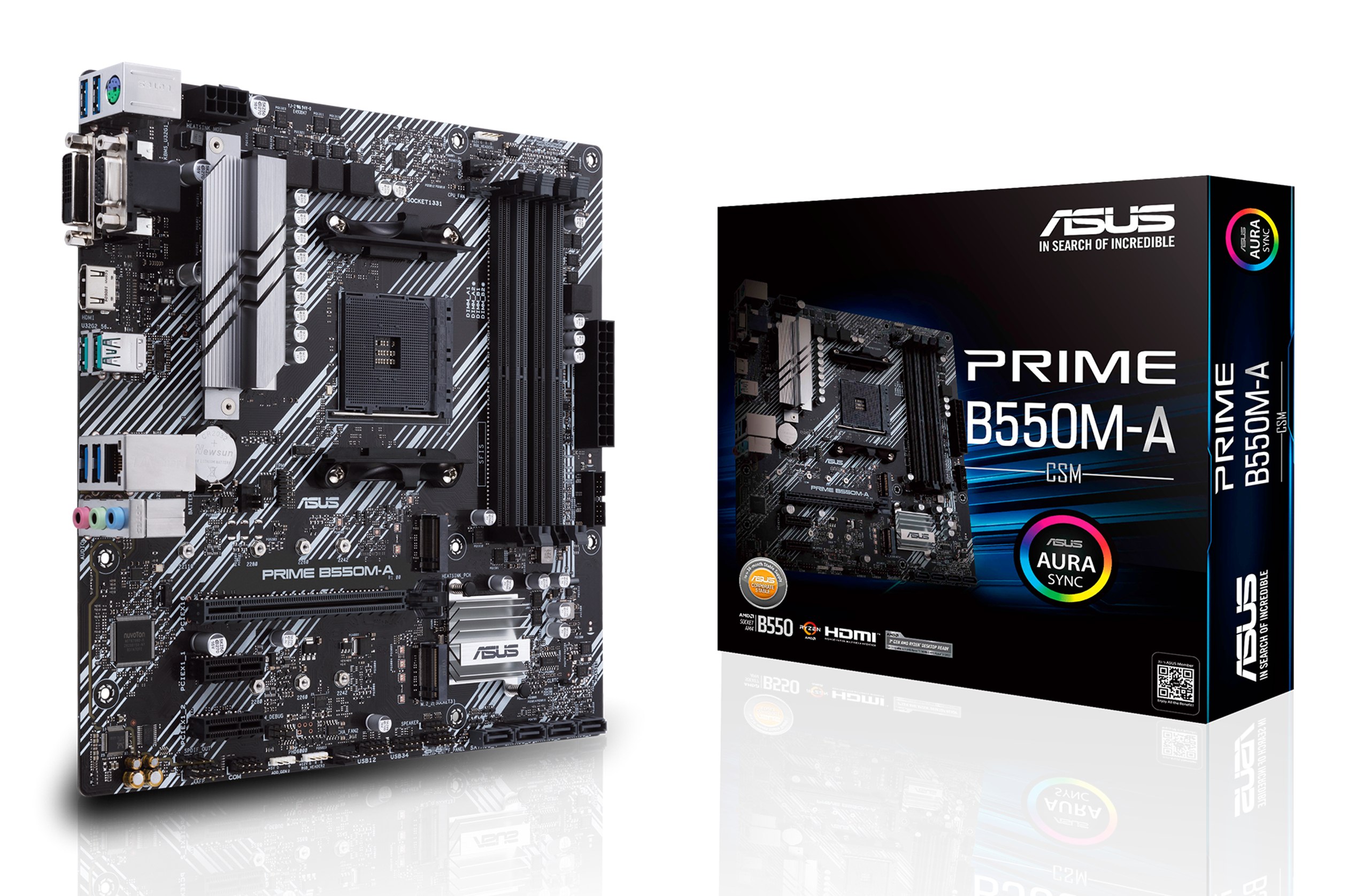 PRIME B550M-A/CSM, Mainboard