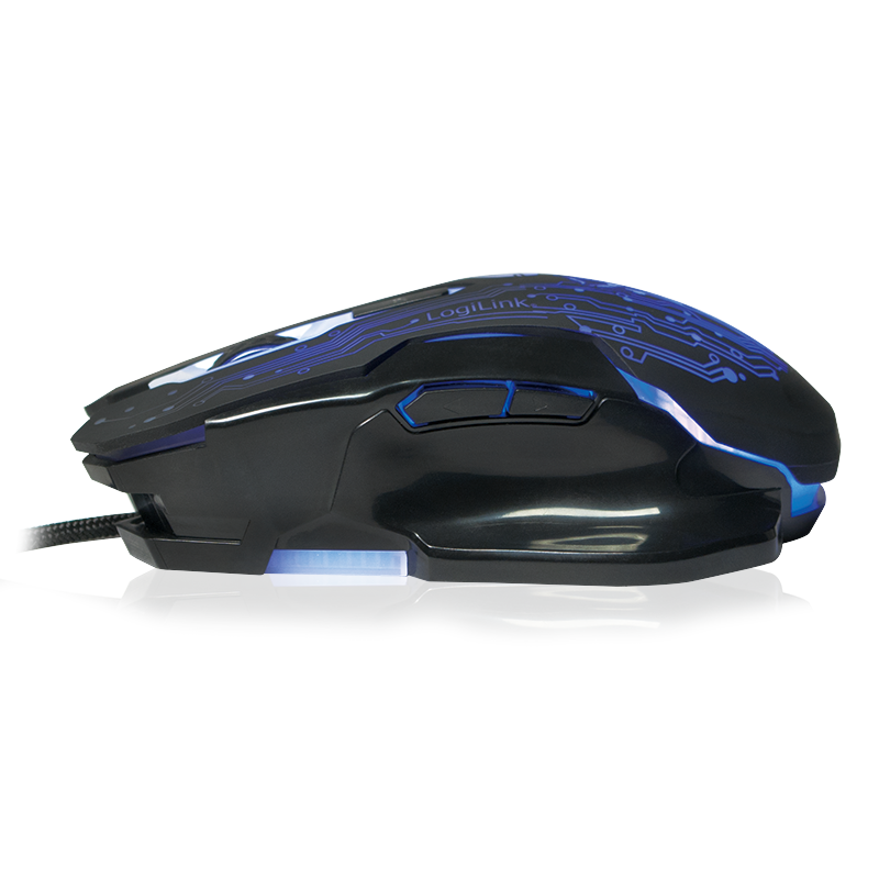 Logilink Gaming Maus, USB, 6-button, 2400dpi