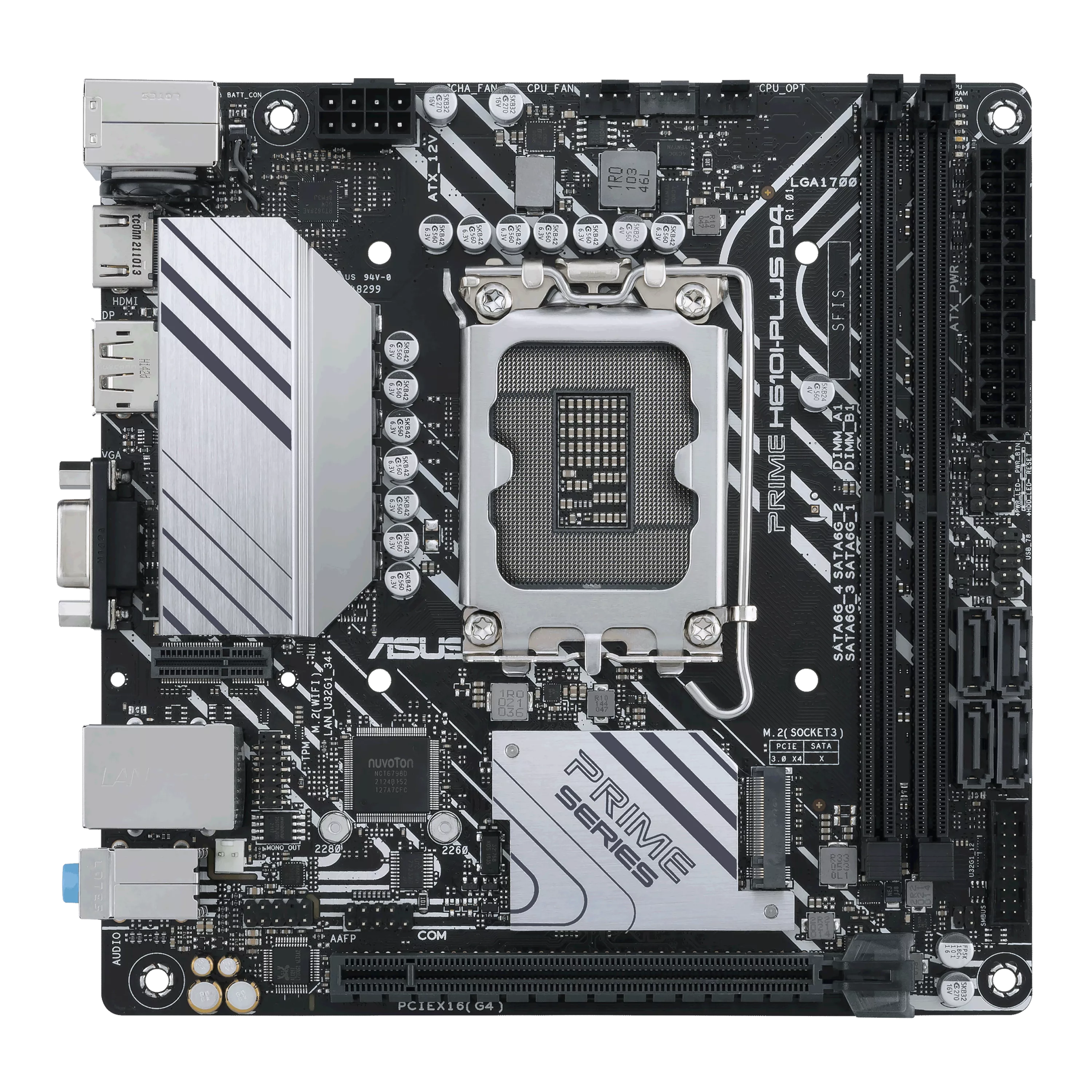 PRIME H610I-PLUS D4-CSM, Mainboard