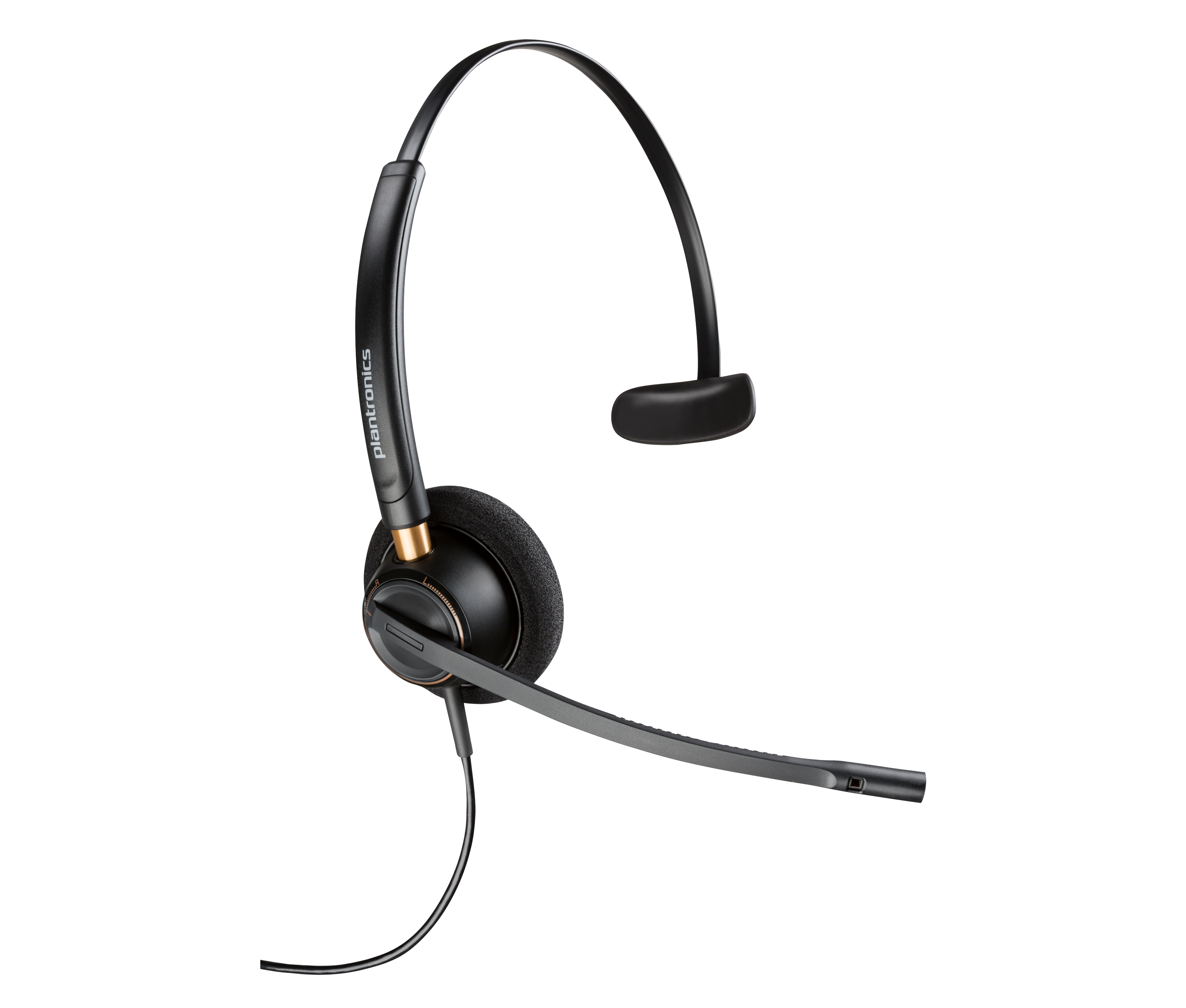 HP Poly EncorePro 510D with Quick Disconnect Monoaural Digital Headset TAA