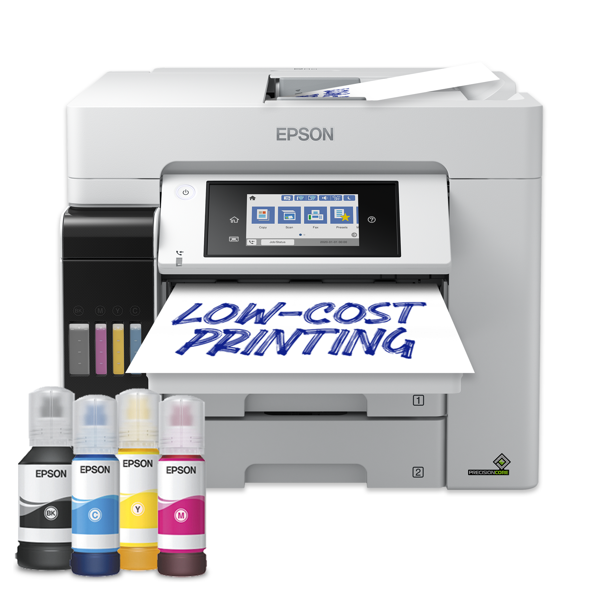 EPSON EcoTank Pro ET-5885 MFP colour inkjet ITS A4 25ppm Print 250sheets USB LAN Wi-Fi NFC