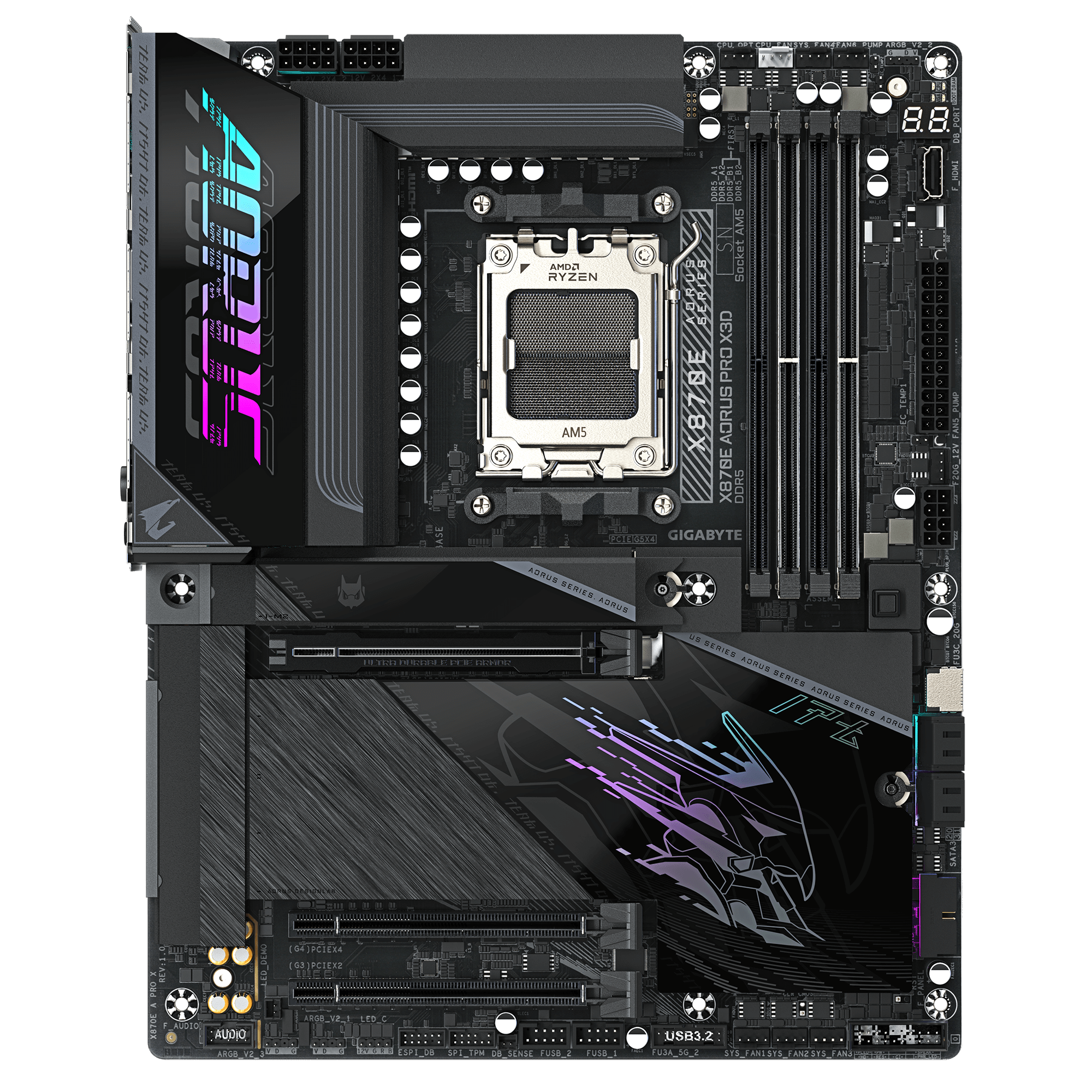 Gigabyte GA-X870E AORUS PRO X3D (AM5) (D)