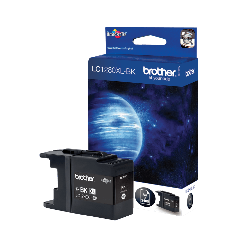 brother LC-1280XLBK schwarz Druckerpatrone