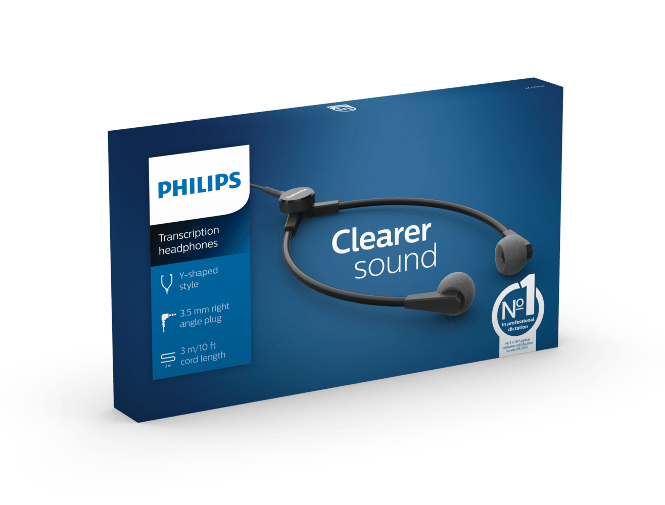 PHILIPS ACC0233 In-Ear-Kopfhörer schwarz