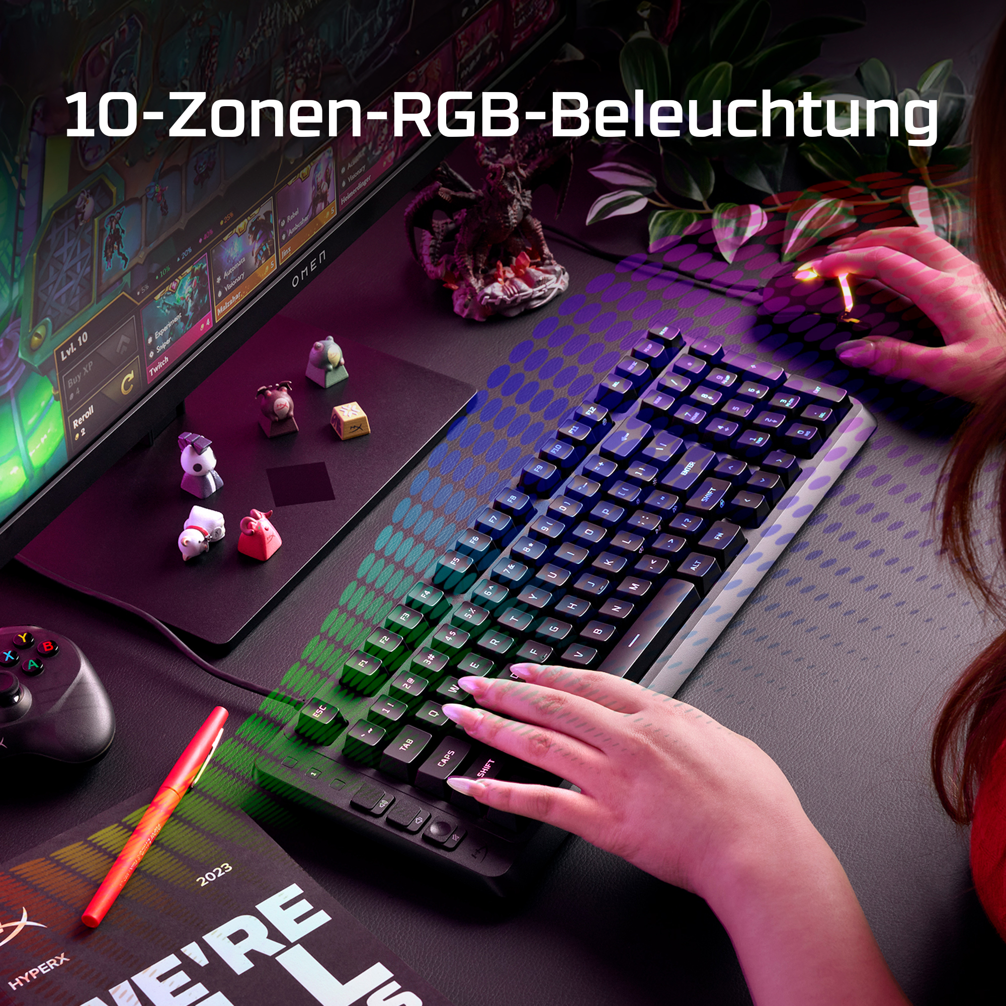 HP HyperX Eve 1800 Gaming Keyboard (P)