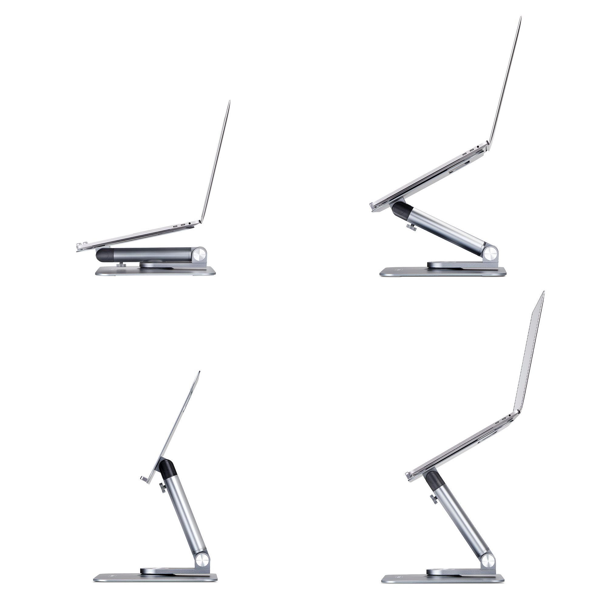 STARTECH.COM Ergonomischer Höhenverstellbarer Laptopständer Dreh-Neigbar Tragbar Laptophalterung-Notebookständer bis 5kg