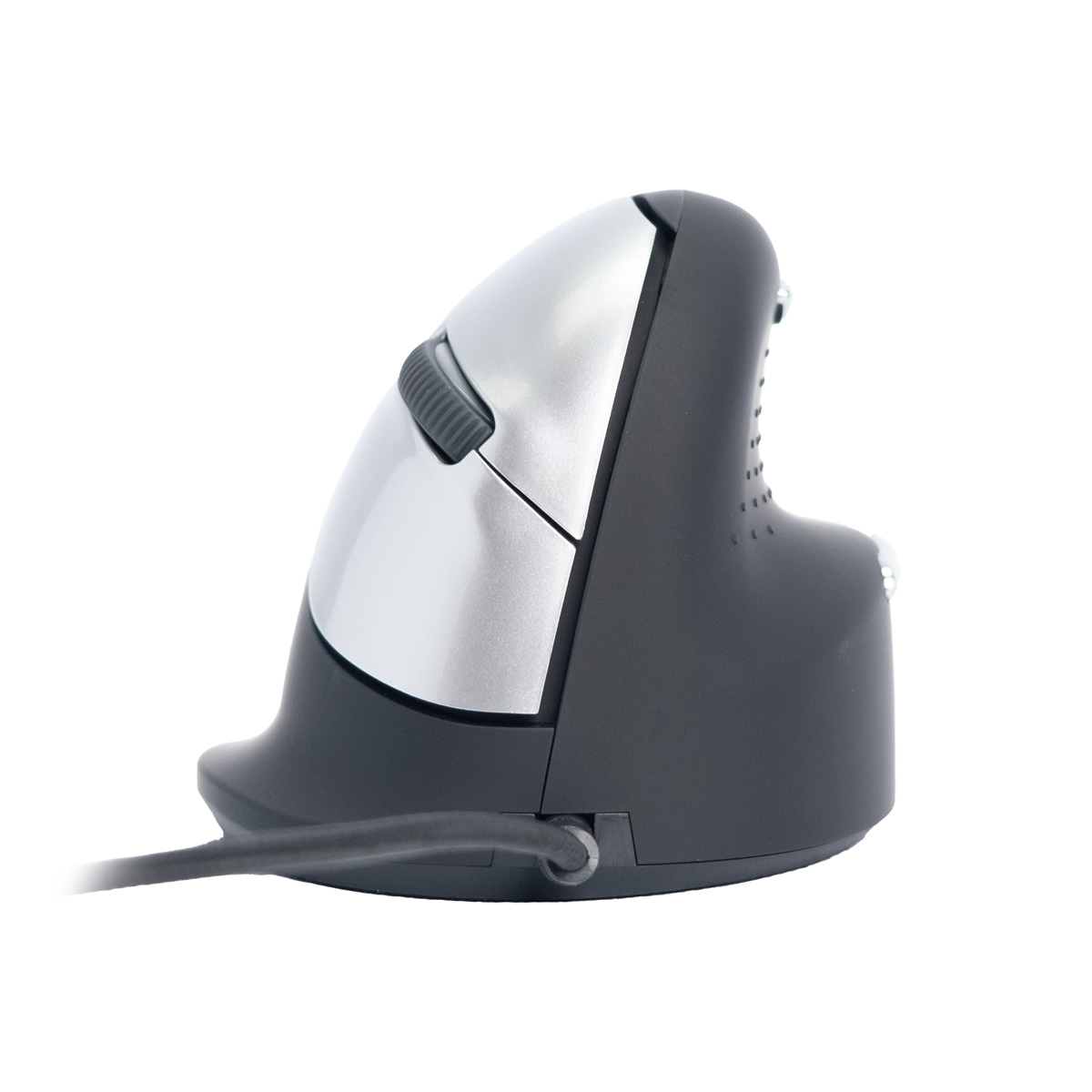 R-Go Maus HE ergonomisch rechts USB mittel schw./silb retail