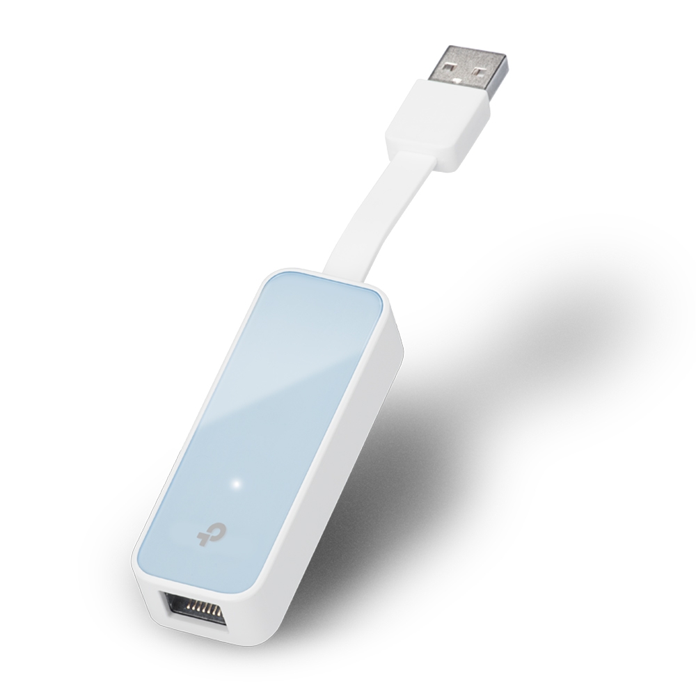 USB 2.0 Adapter, USB-A Stecker > RJ-45 Buchse