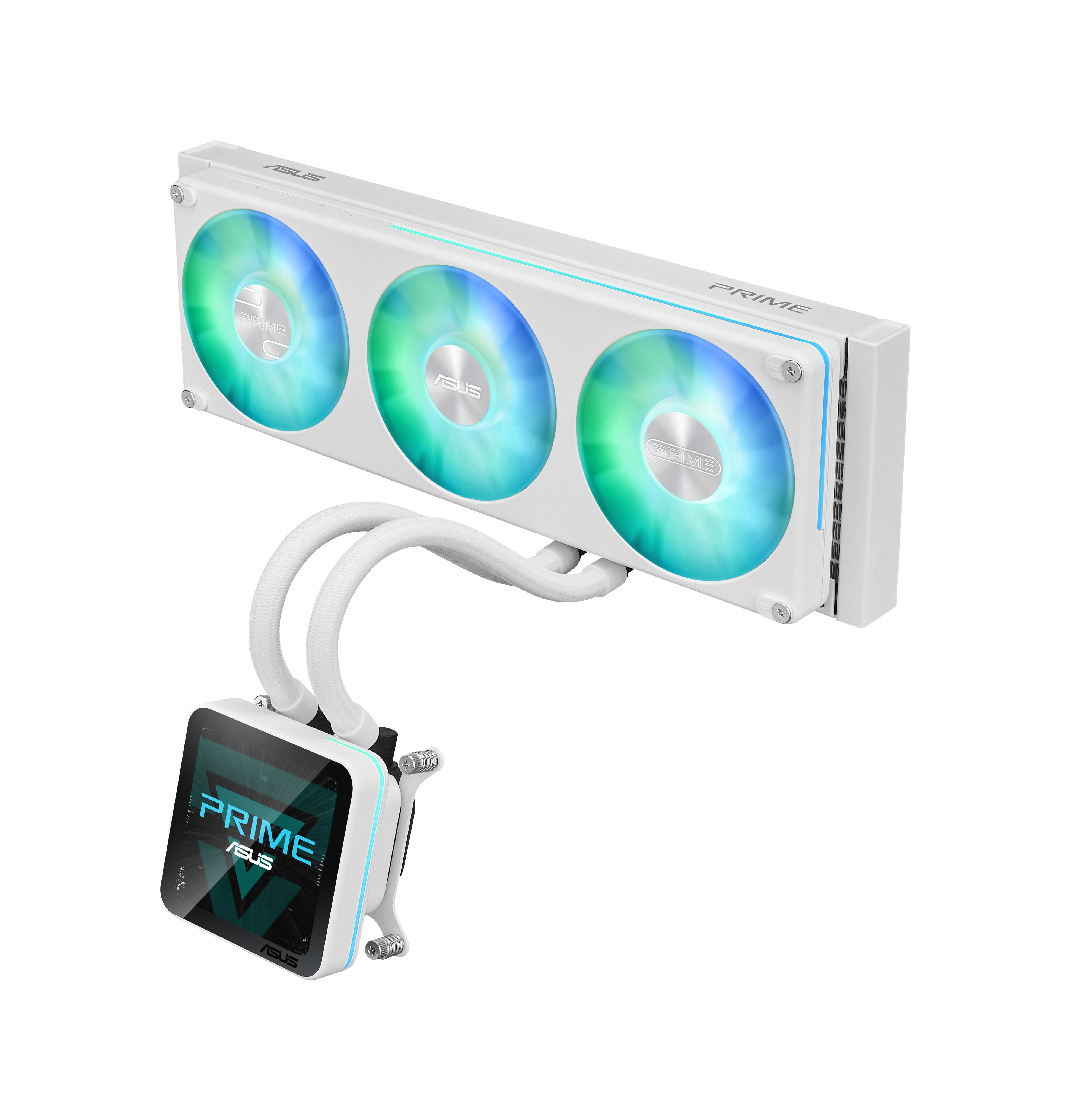 Asus PRIME SLC II 360 ARGB LCD WHT