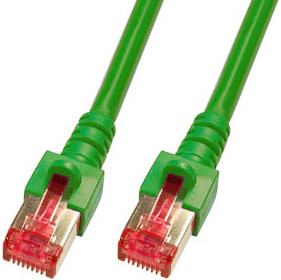 EFB RJ45 Patchkabel S/FTP Cat.6 LSZH 3.00m grün
