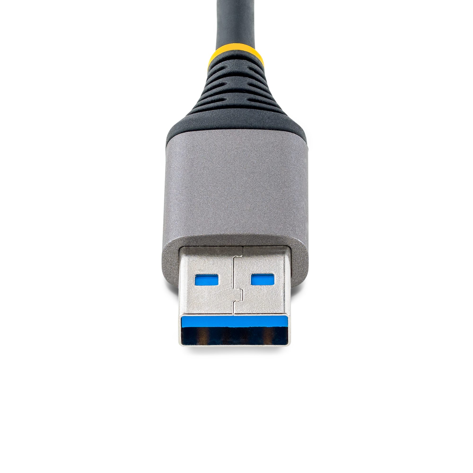 STARTECH.COM 4-Port USB Hub USB 3.0 5Gbps Bus Powered USB-A to 4xA w/ Optional Auxiliary Power Portable Laptop USB Hub 1ft/30cm