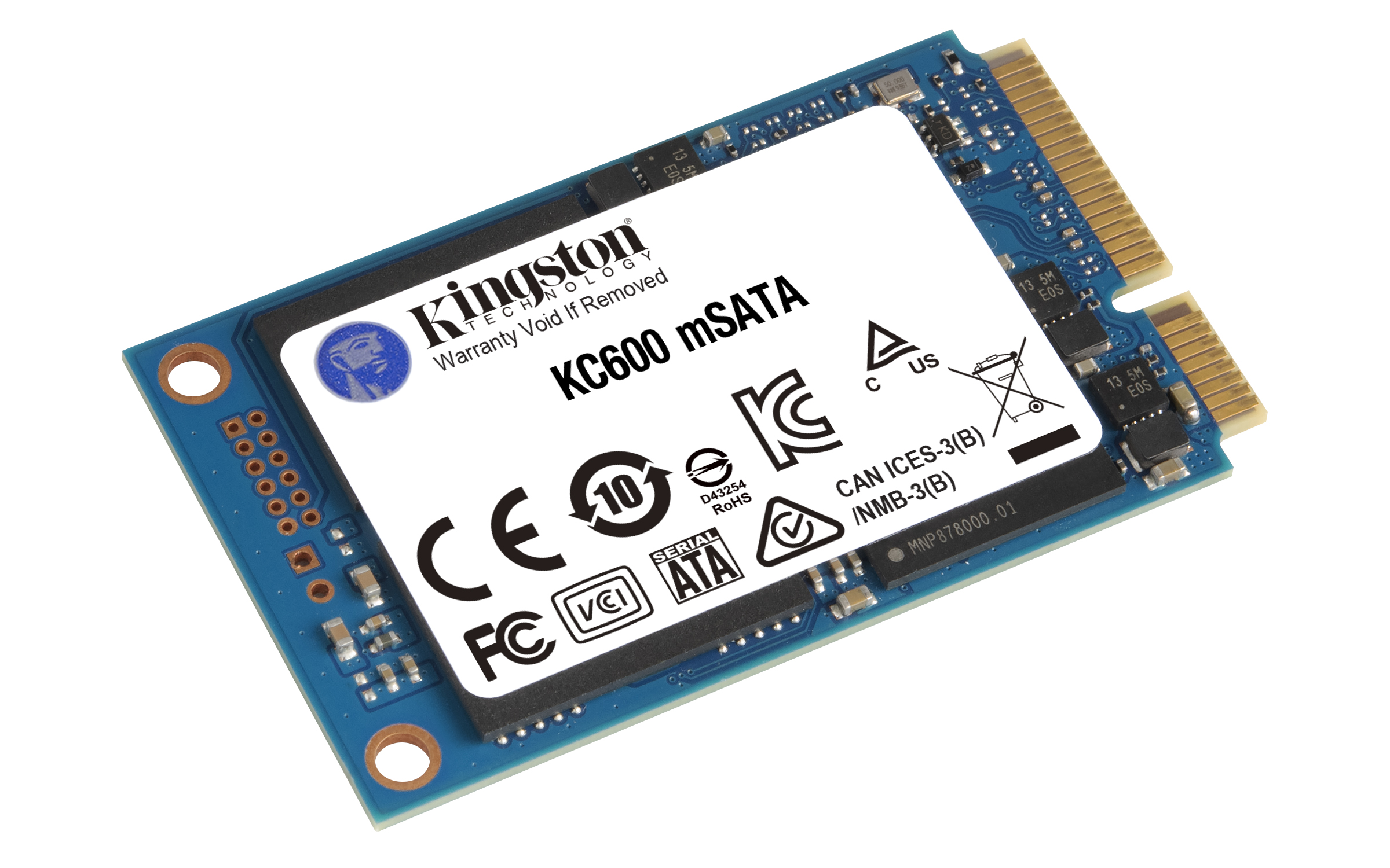KINGSTON KC600 256GB SATA3 mSATA SSD