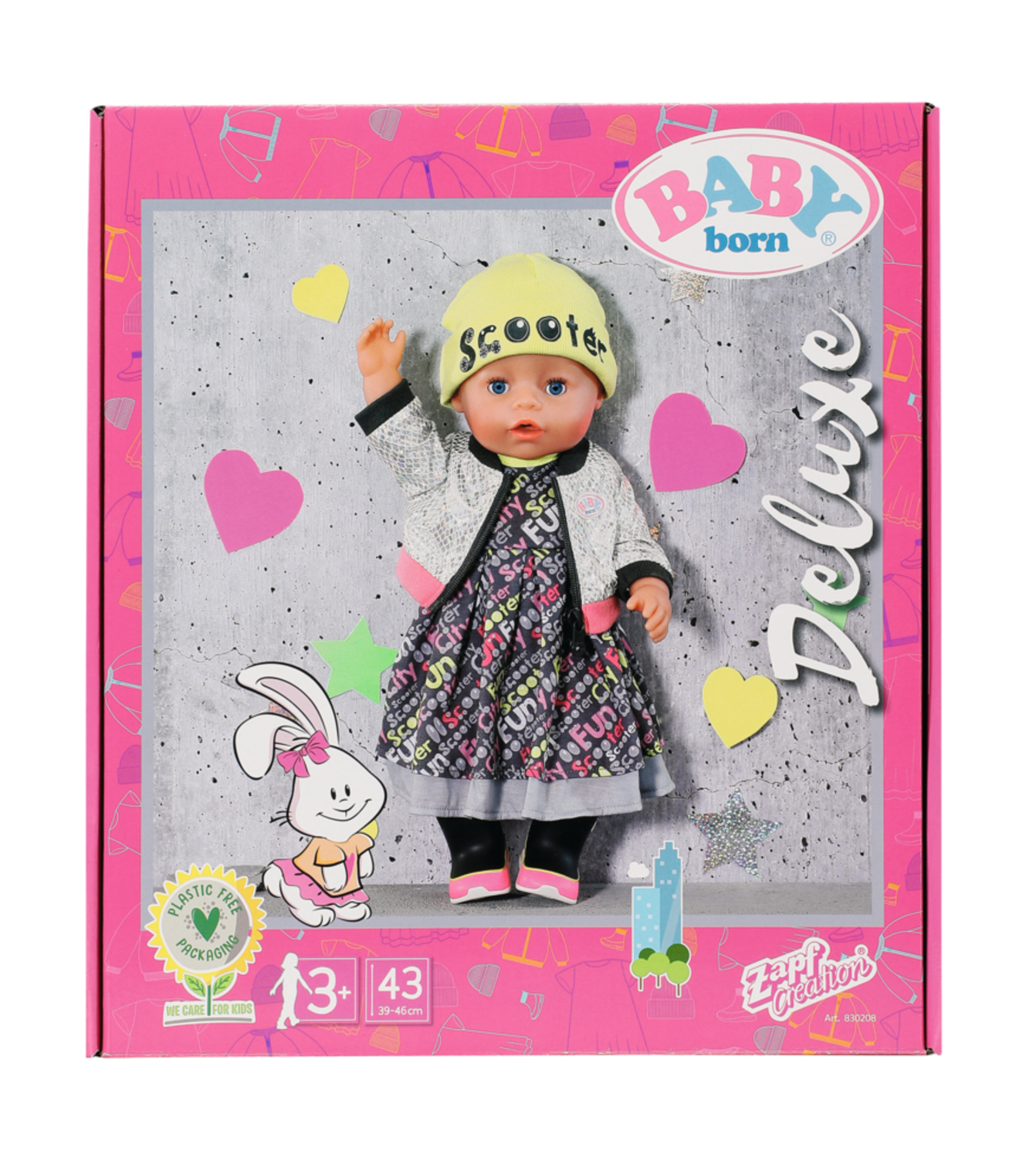 BABY born® City Deluxe Style 43 cm, Puppenzubehör