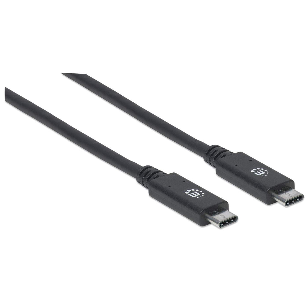 MANHATTAN USB 3.2 Kabel 10Gbit/s C-Stecker auf C-Stecker 1m