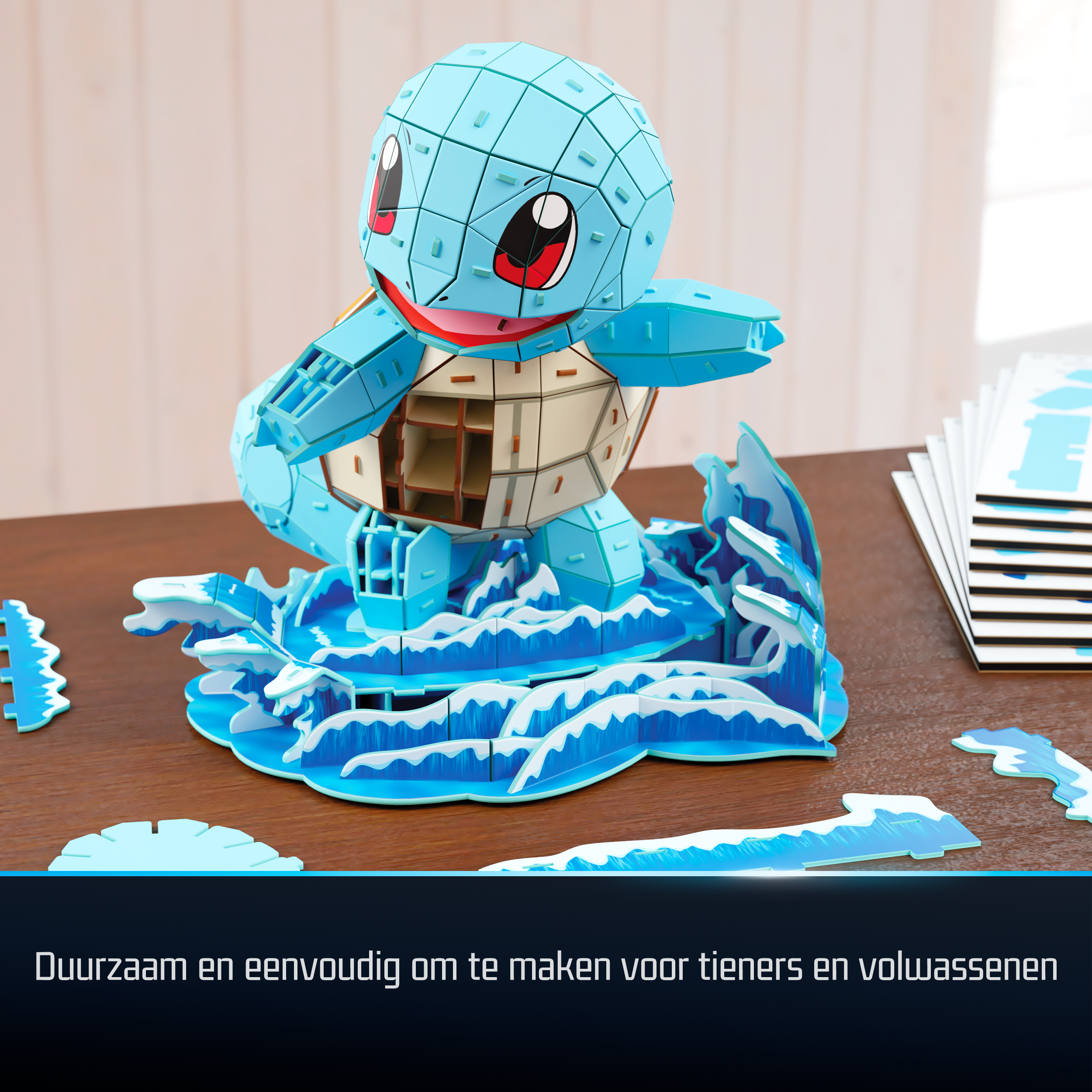 4D Build - Pokémon Schiggy, Modellbau