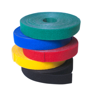 Logilink Klettband, gelb, Breite: 16 mm, auf Rolle, 4 m
