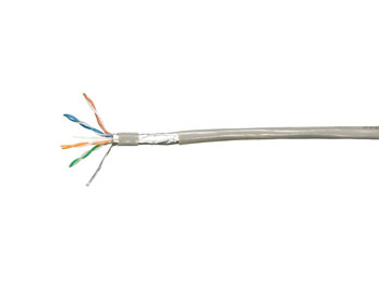 Equip Instal.Kab Cat5e F/UTP 4P24 100.00m grau PVC