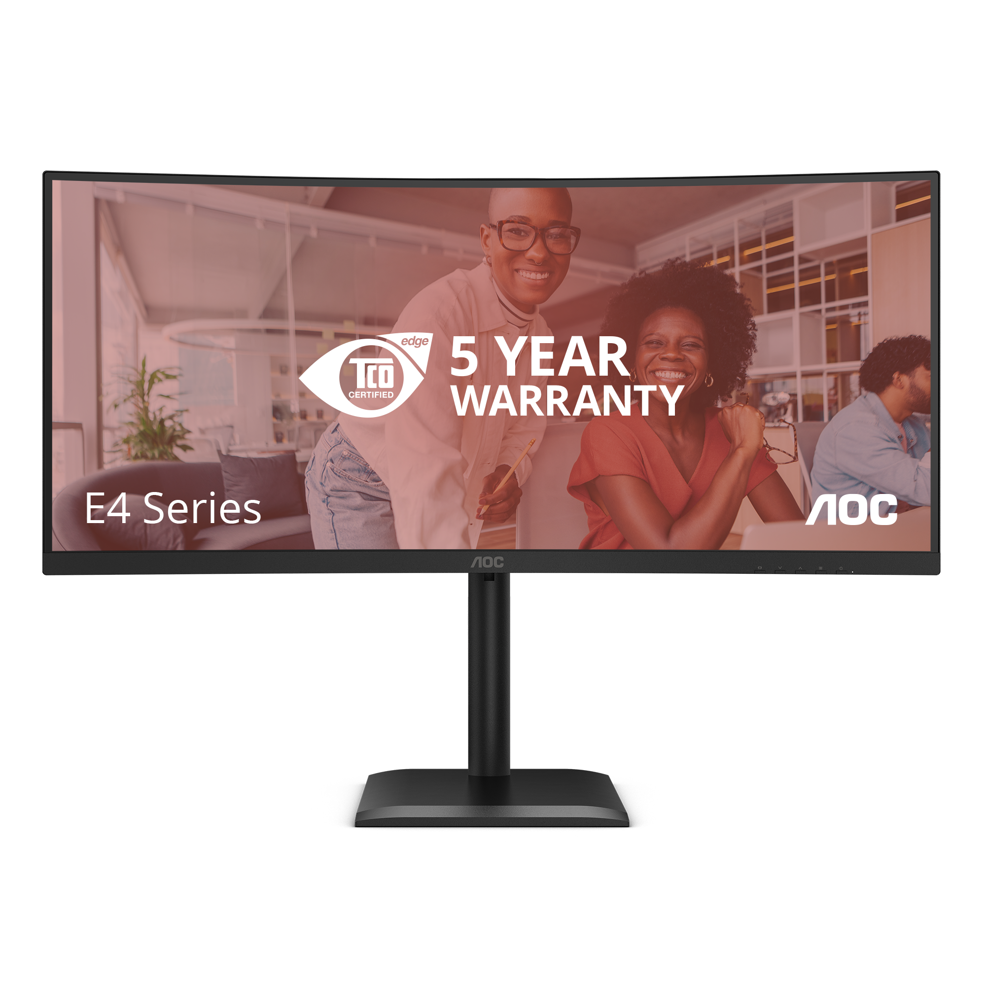 AOC 86,0cm (34) CU34E4CV 21:09 2xHDMI+DP+USB-C Curved blk