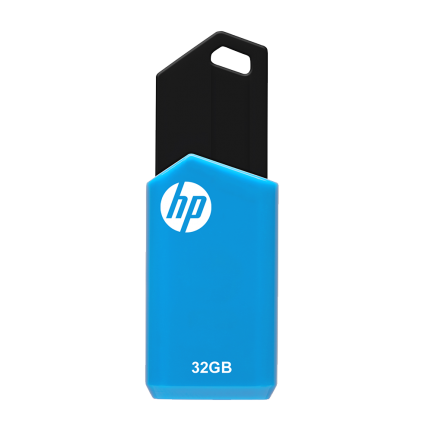 HP USB-Stick v150w blau, schwarz 32 GB, 1 St.