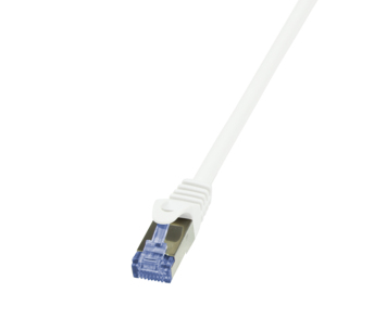 Logilink Patchkabel mit Cat7-Rohk. Primel. S/FTP weiß 1,00m