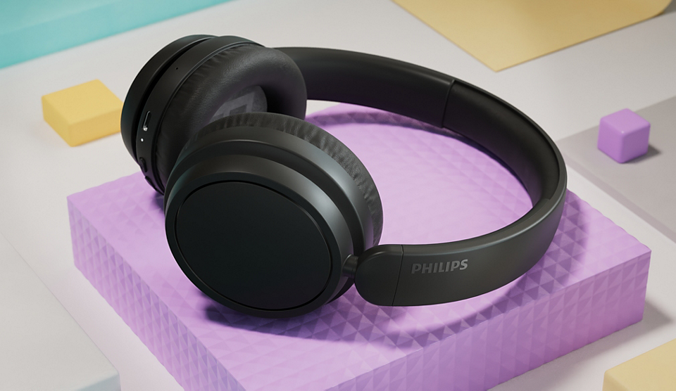 Philips TAH5209BK Leichter On-Ear-Kopfhörer schwarz