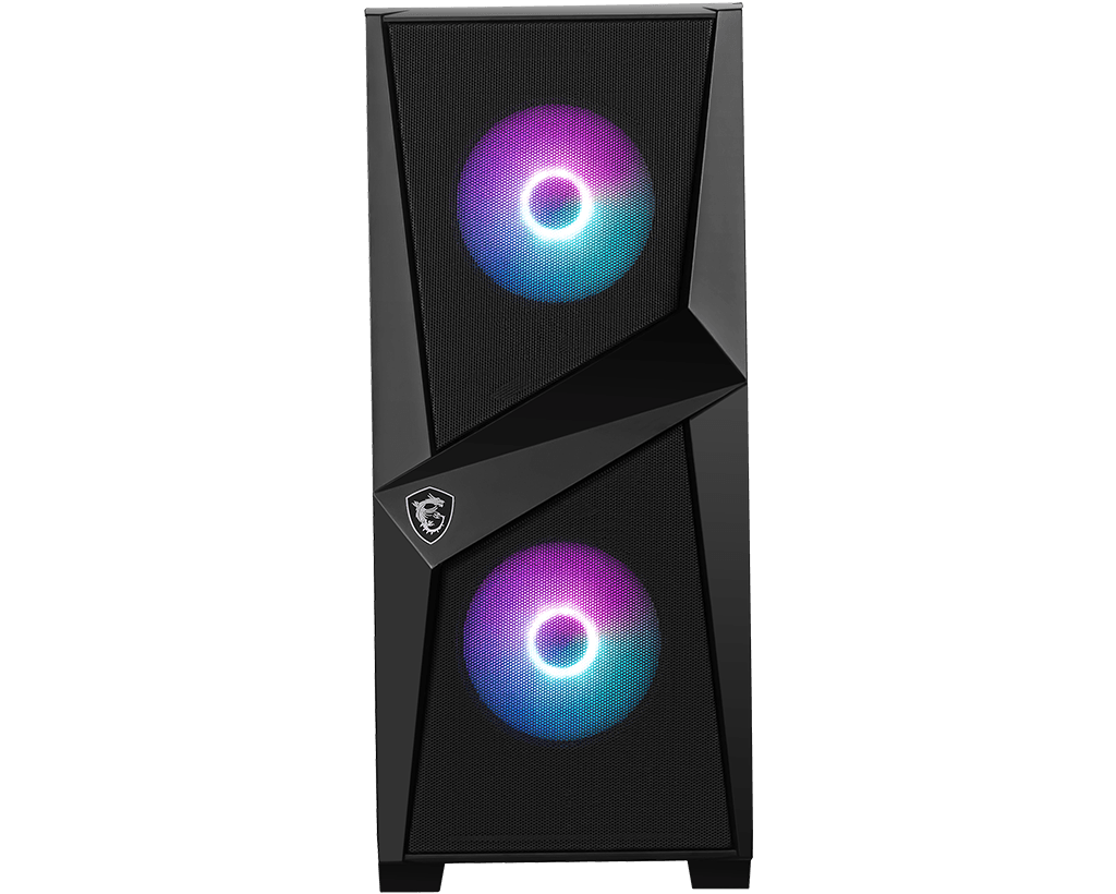 MSI GEH Midi MAG Forge 100R (B/Tempered Glas/RGB Fan)
