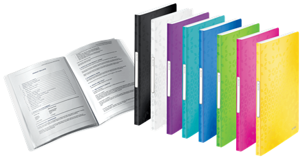 LEITZ WOW Sichtbuch DIN A4, 40 Hüllen grün-metallic, 1 St.