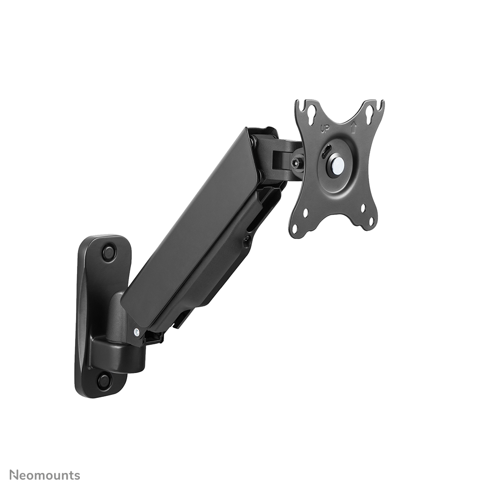 NEOMOUNTS wall mounted gas spring monitor arm 2 pivots VESA 100x100