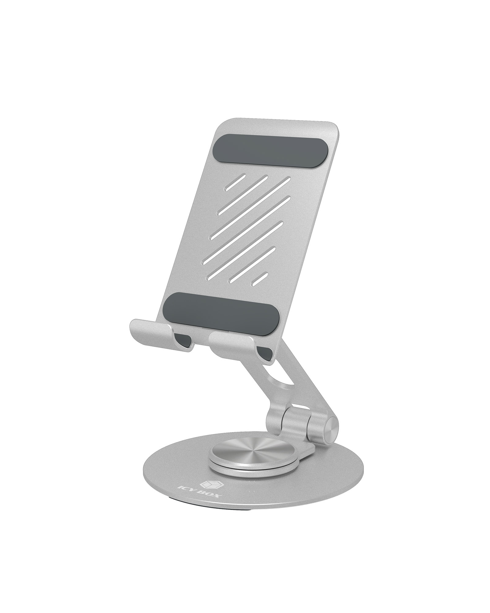 Smartphone- und Tablet-Ständer IcyBox 360° drehbar