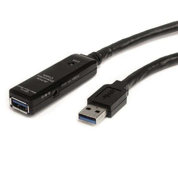 STARTECH.COM 5m USB 3.0 Active Extension Cable - M/F
