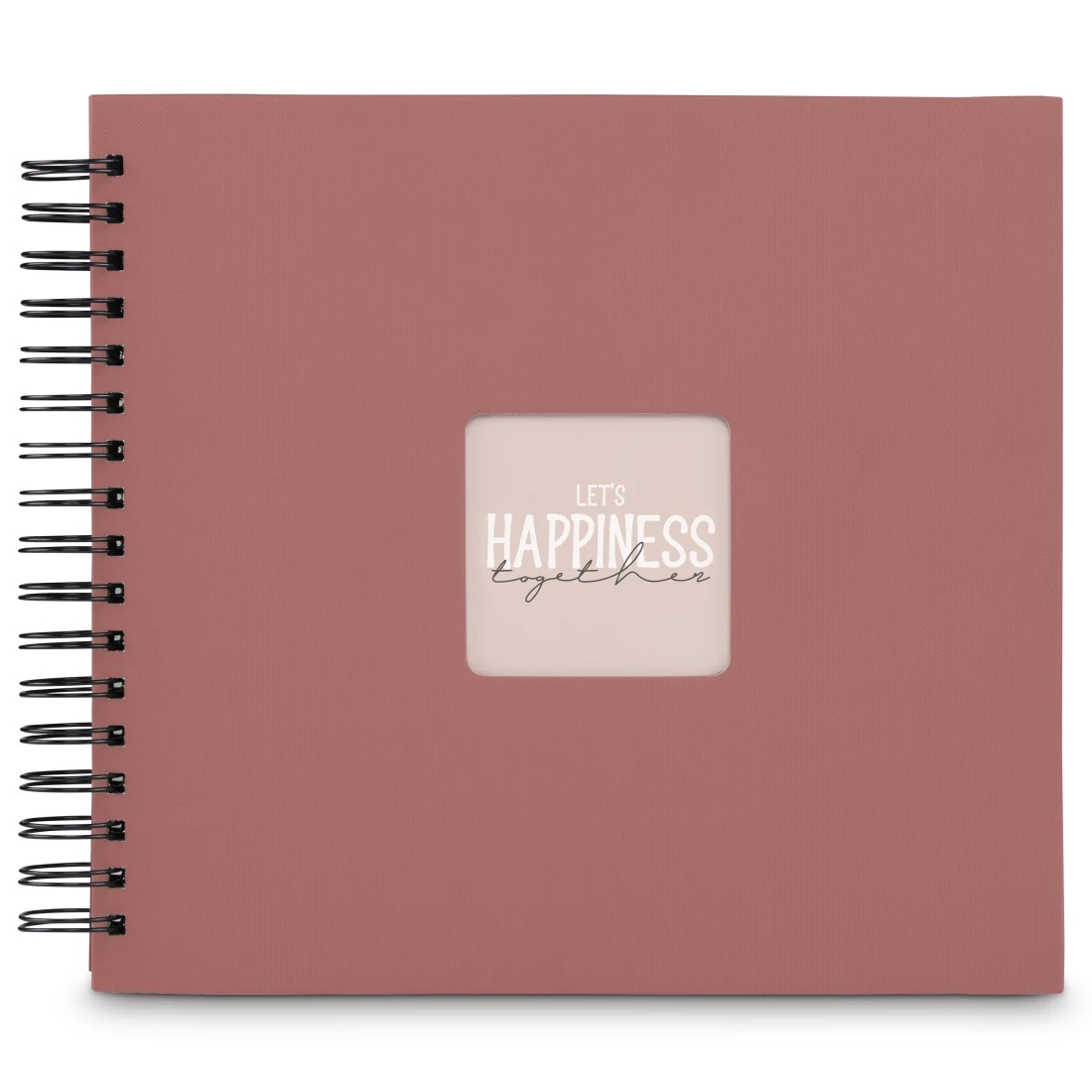 hama Fotoalbum Fine Art neutral 28,0 x 24,0 cm, 50 schwarze Seiten