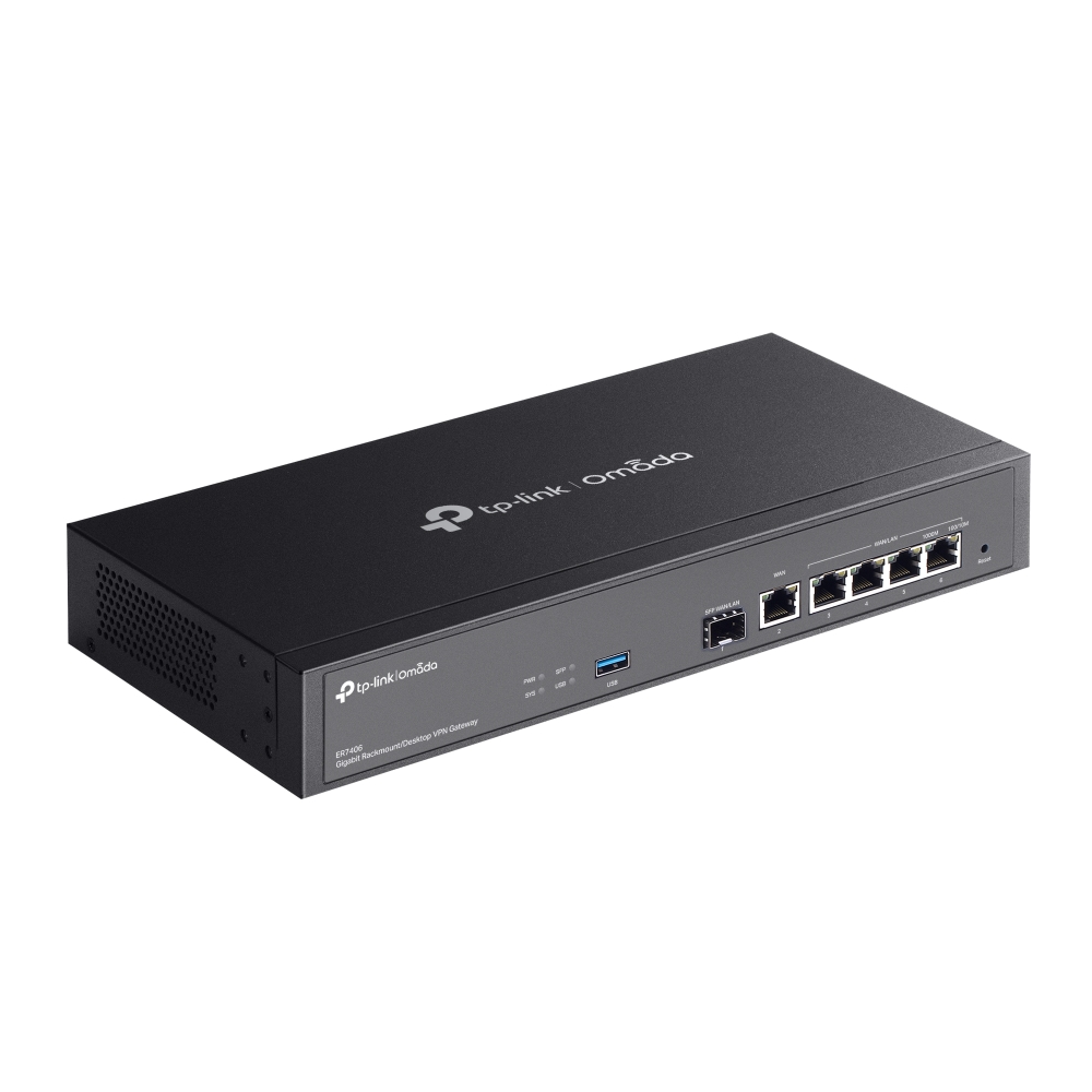 OMADA 1G RACKMOUNT VPN ROUTER 1 SFP WAN 1X 1G WAN 4X 1G LAN