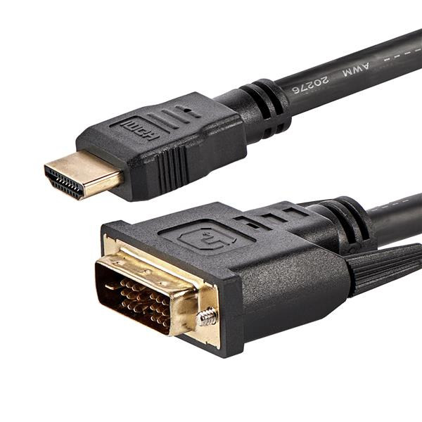 6 FT HDMI TO DVI-D CABLE .