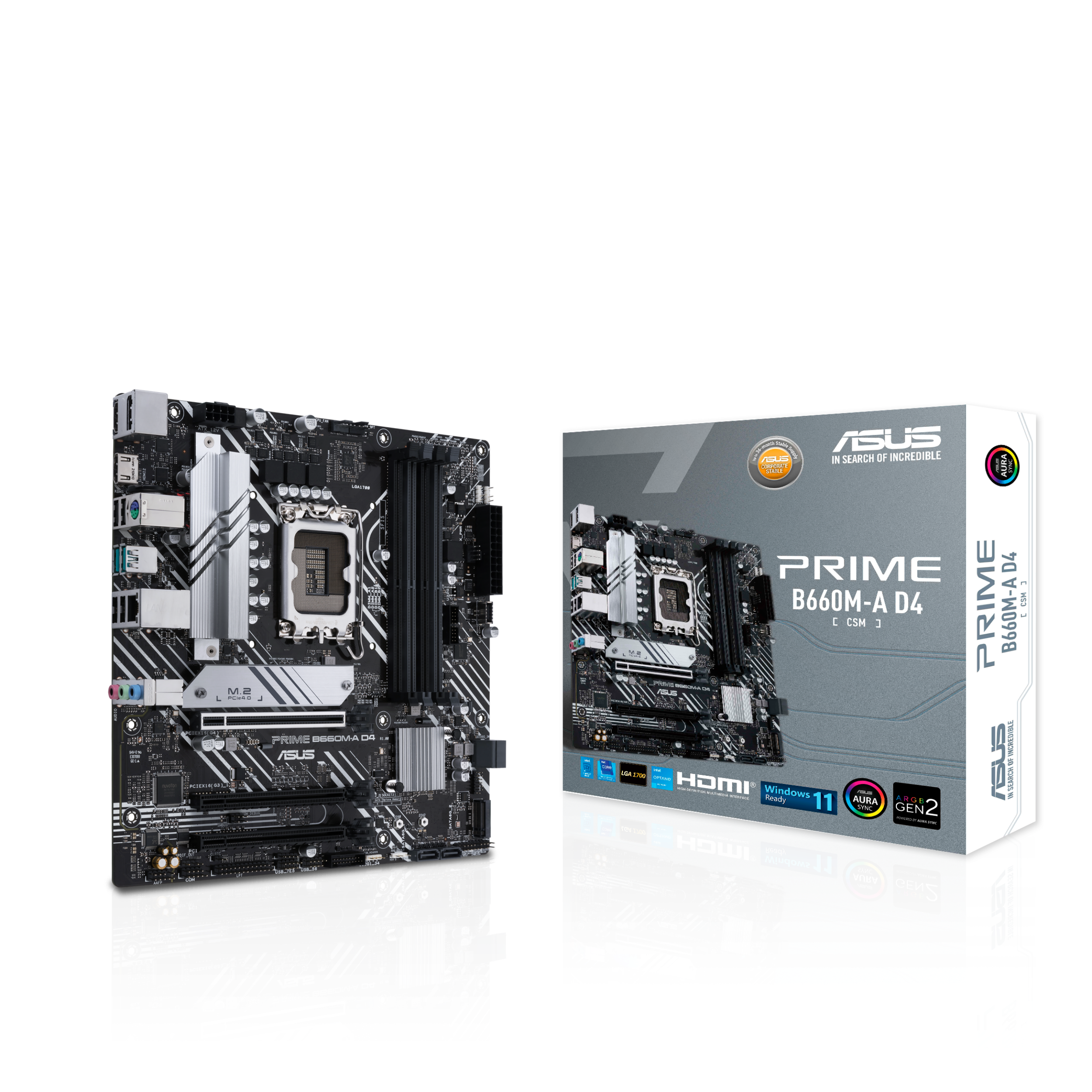 ASUS PRIME B660M-A D4 CSM (1700) (D)