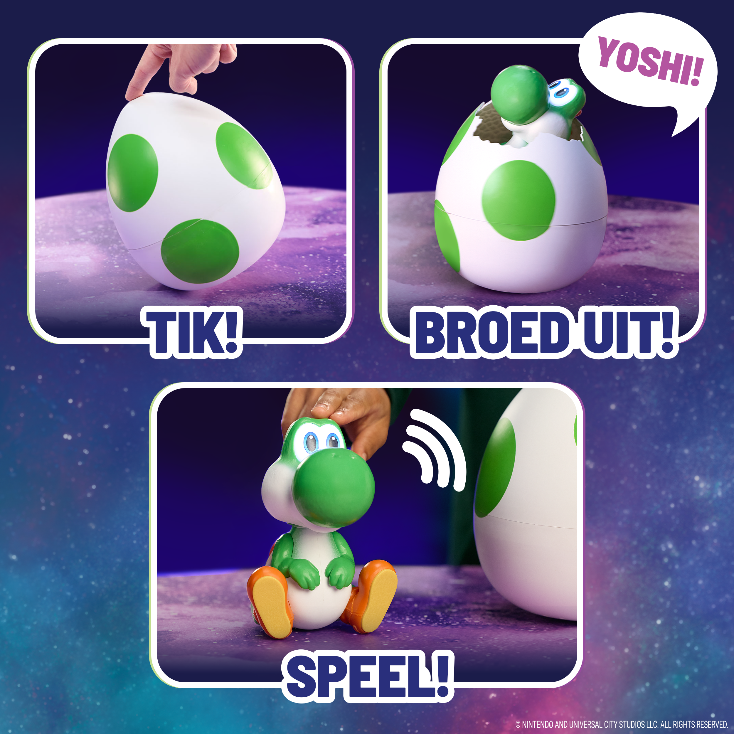 Super Mario Galaxy Movie - Hatchin'' Yoshi, Spielfigur