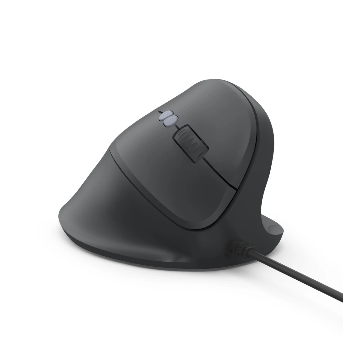 hama ECM-500R Maus ergonomisch kabelgebunden schwarz